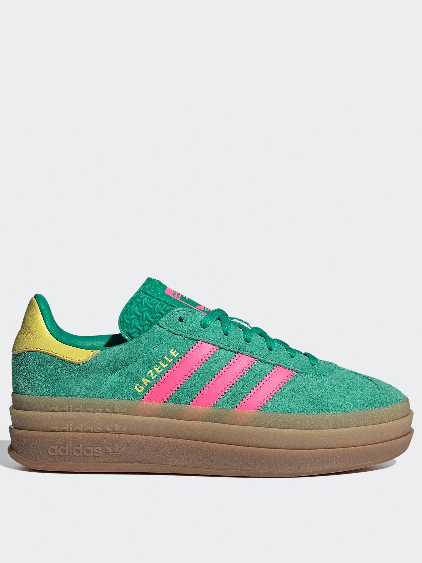 undefined Womens Gazelle Bold Trainers - Green