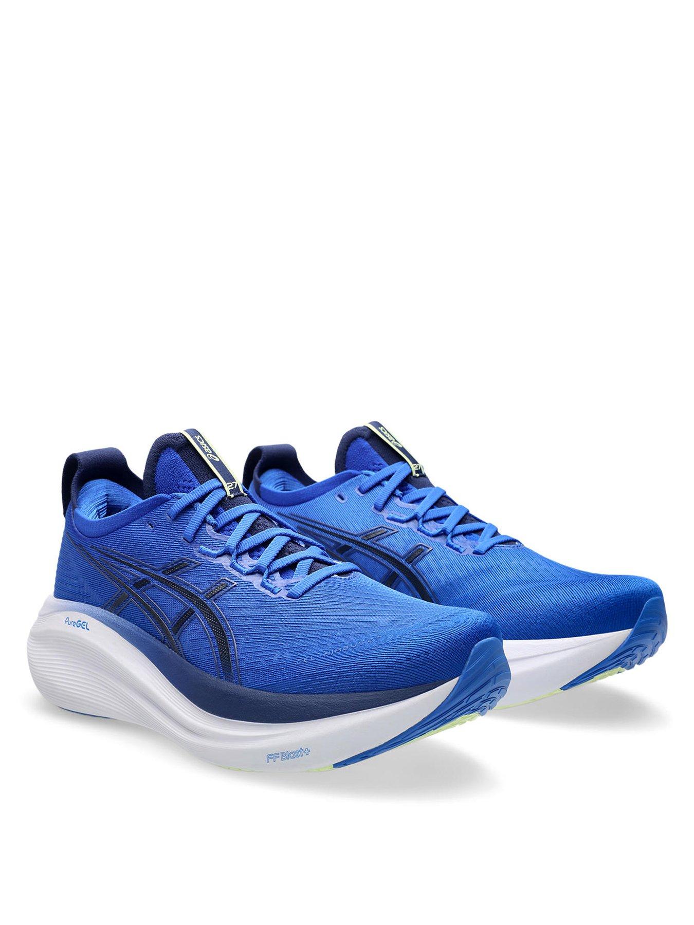 Image 2 of 6 of Asics Mens Running Gel-Nimbus 27 Trainers - Blue