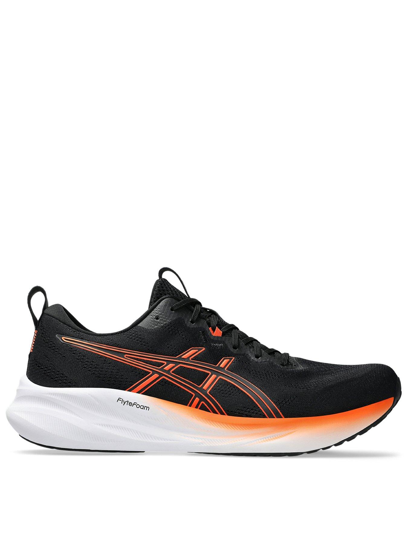 Image of Asics Mens Running Gel-pulse 16 Trainers - Black