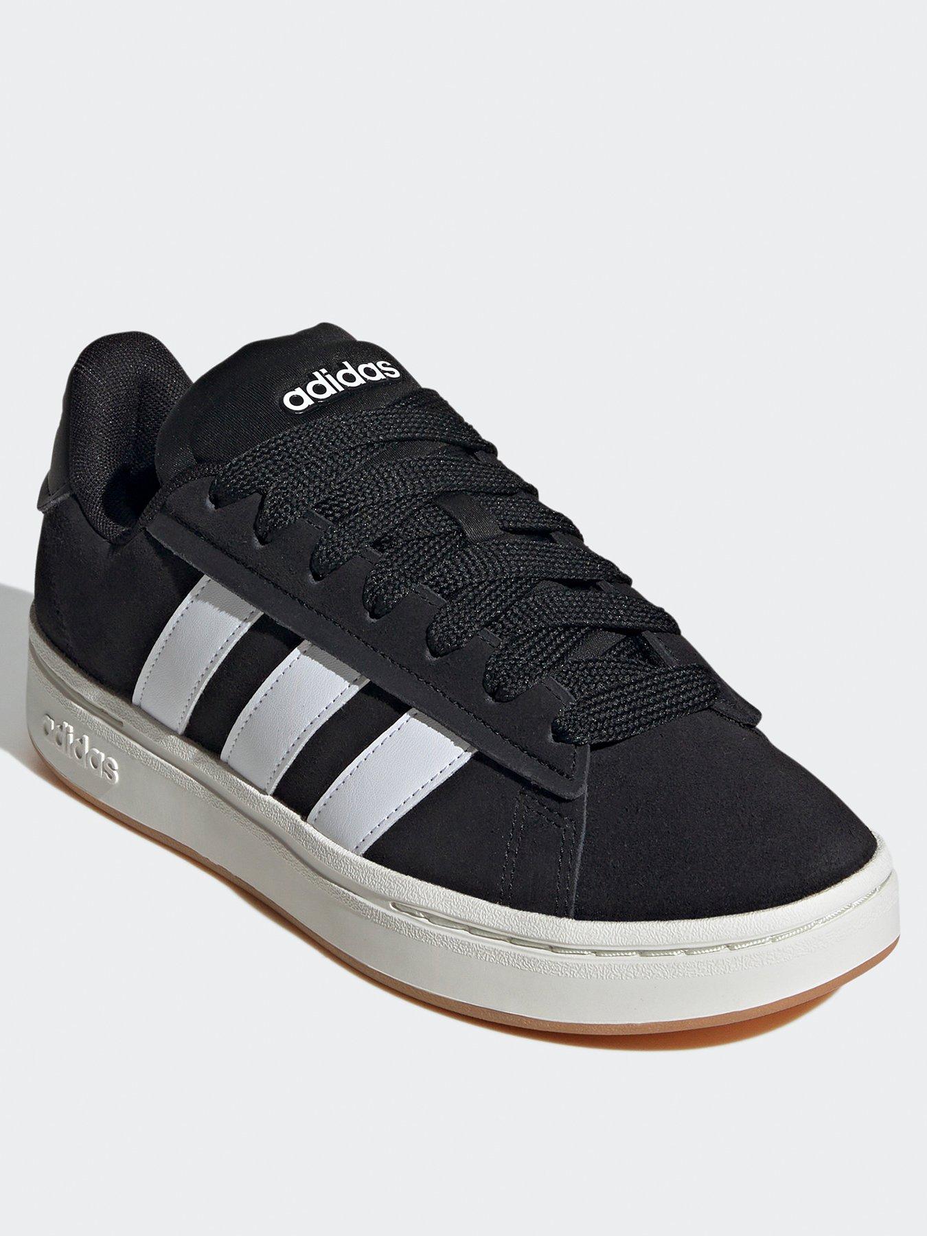 Image 2 of 7 of adidas Sportswear Womens Grand Court Alpha 00S Trainers - Black/White