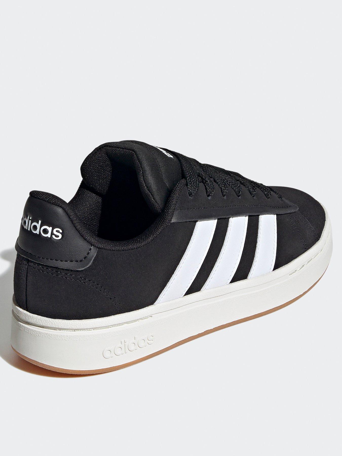 Image 3 of 7 of adidas Sportswear Womens Grand Court Alpha 00S Trainers - Black/White