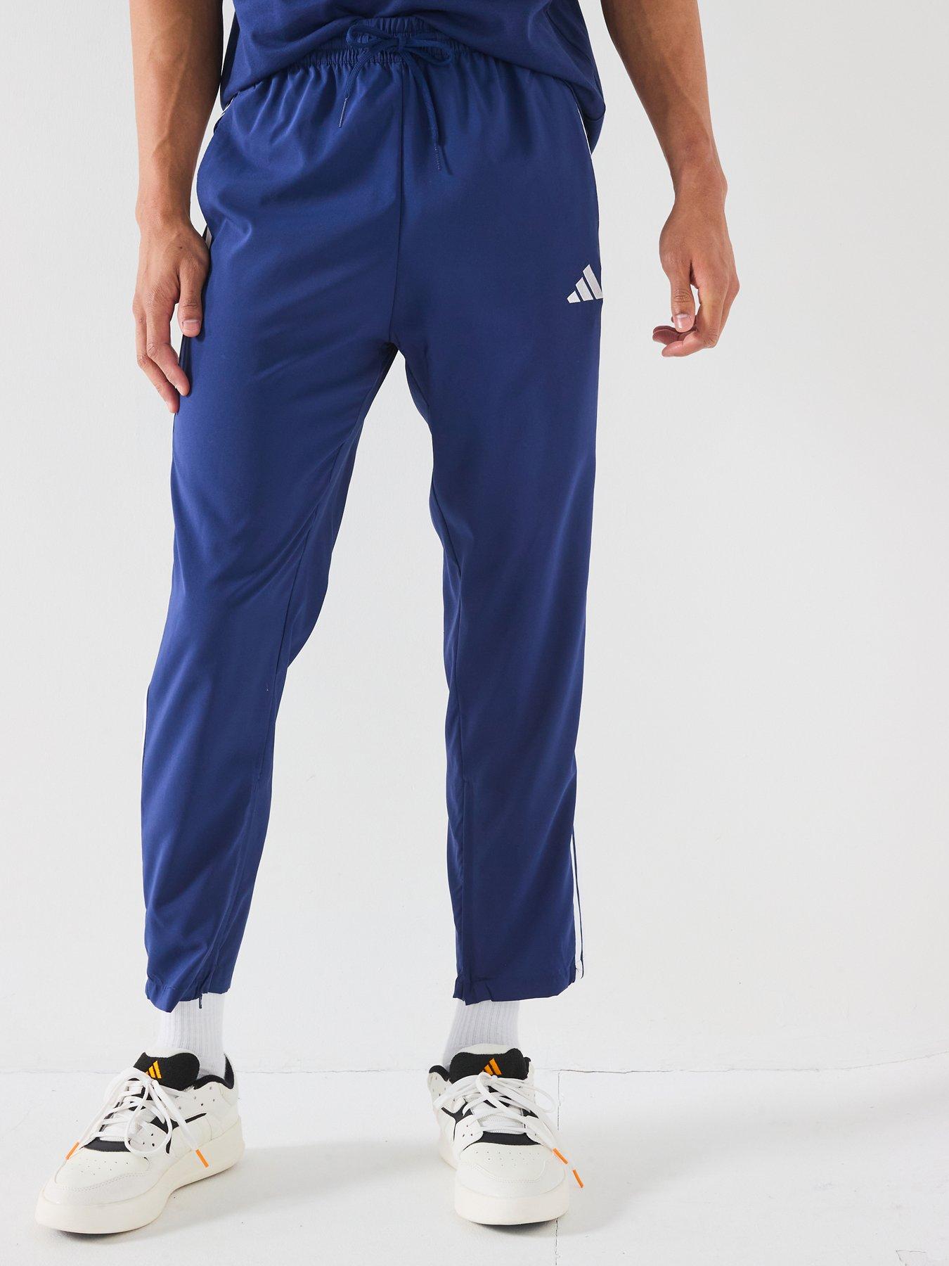 adidas-sportswear-mens-essentials-3-stripe-stanford-joggers-open-hem-blue