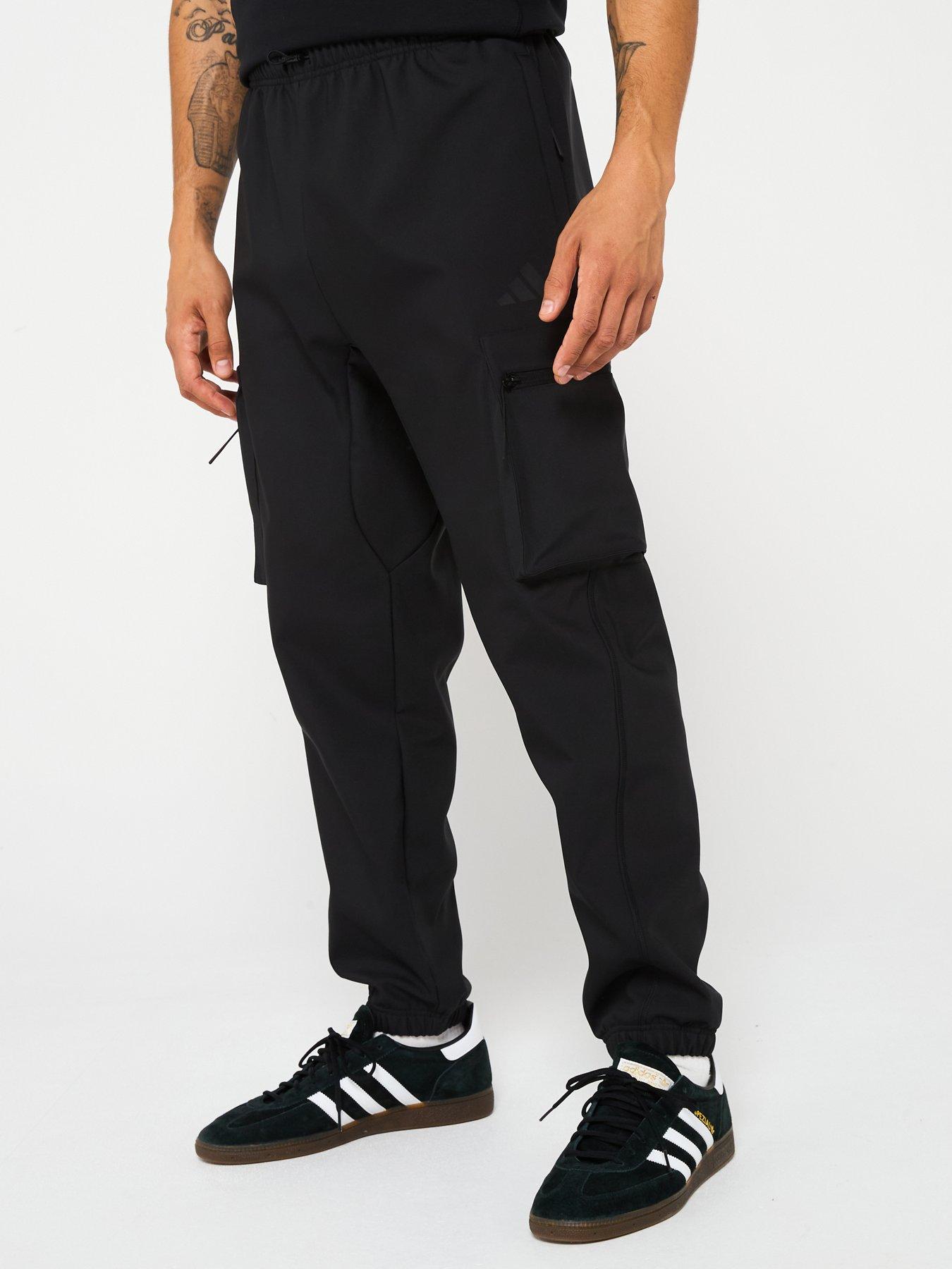 adidas-sportswear-mens-city-escape-premium-cargo-trousers-black