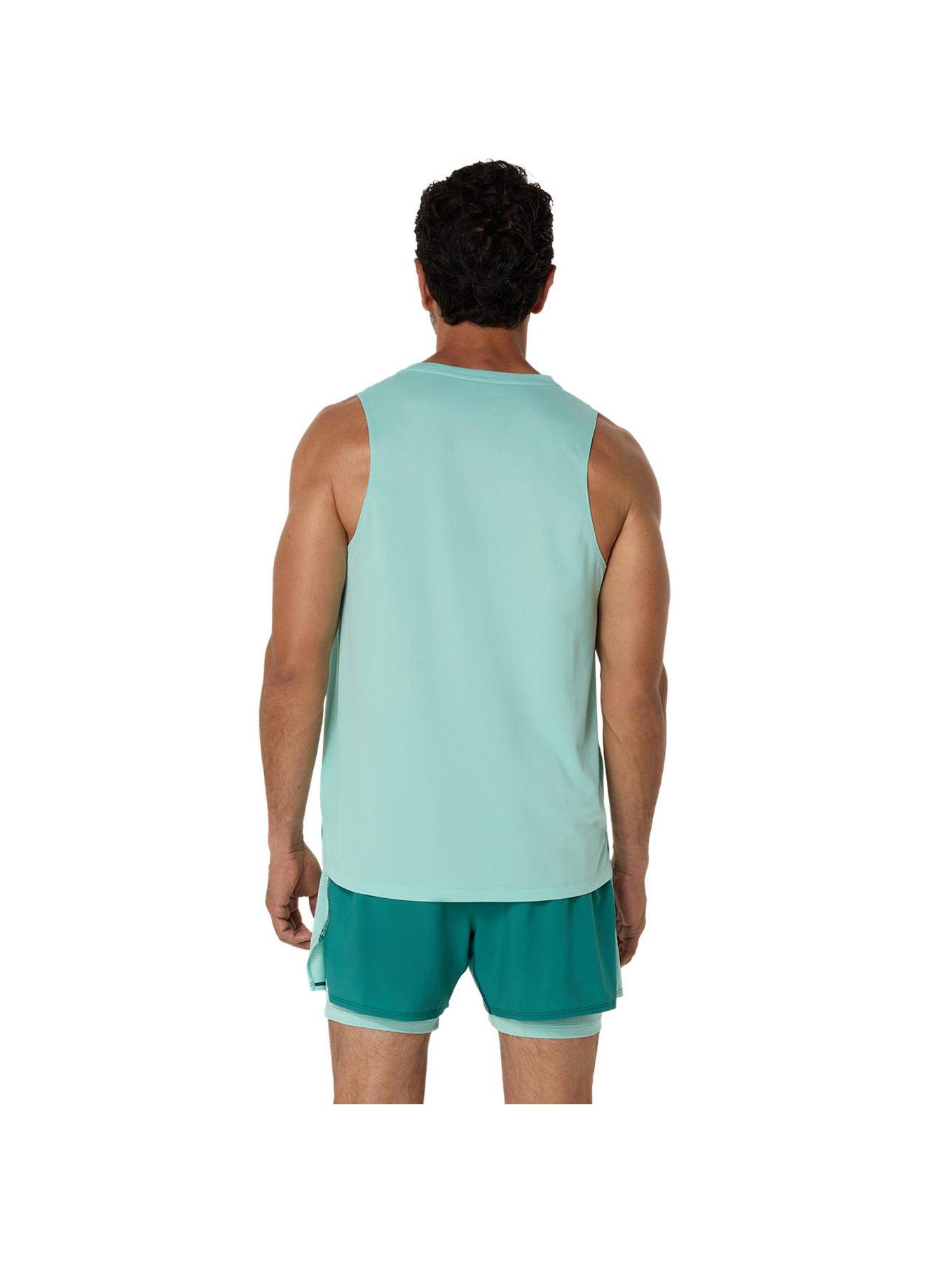 asics-core-singlet-tank-vest-greenstillFront