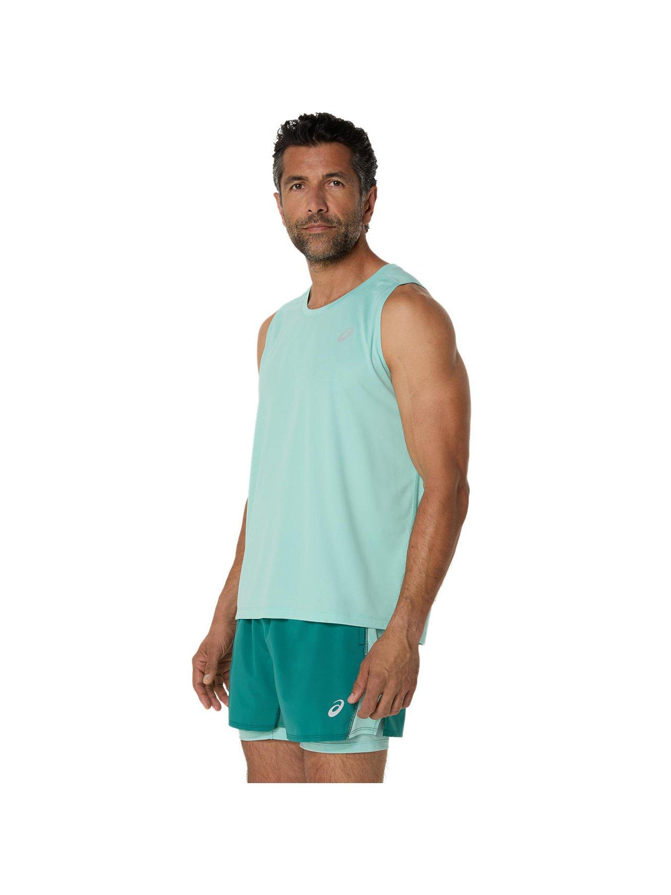 asics-core-singlet-tank-vest-greenoutfit