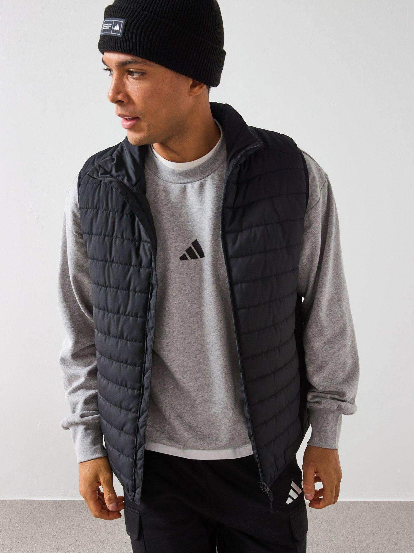 Image 4 of 6 of adidas Sportswear Men's Essentials Feelcozy Sweatshirt - Grey