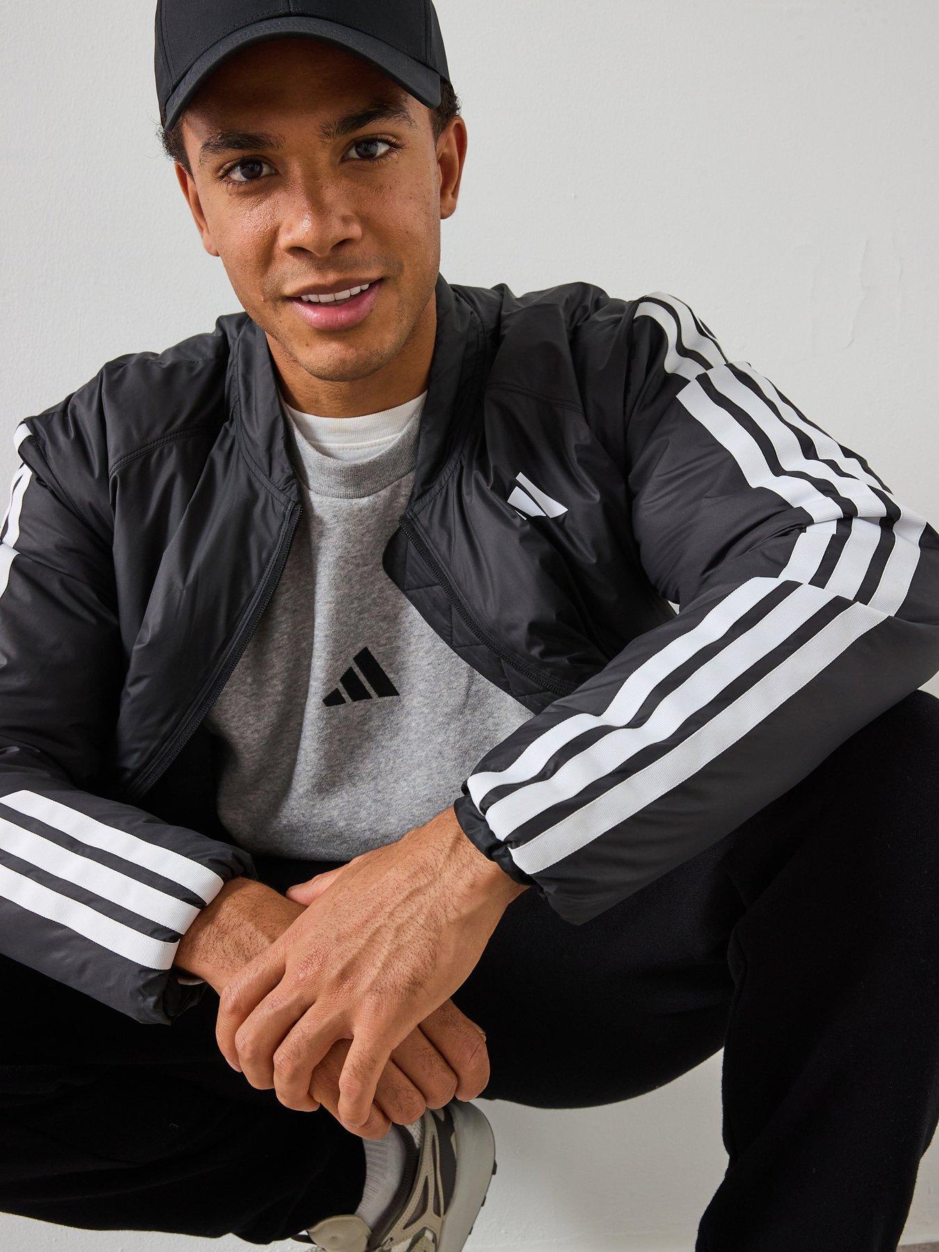 Image 6 of 6 of adidas Sportswear Men's Essentials Feelcozy Sweatshirt - Grey