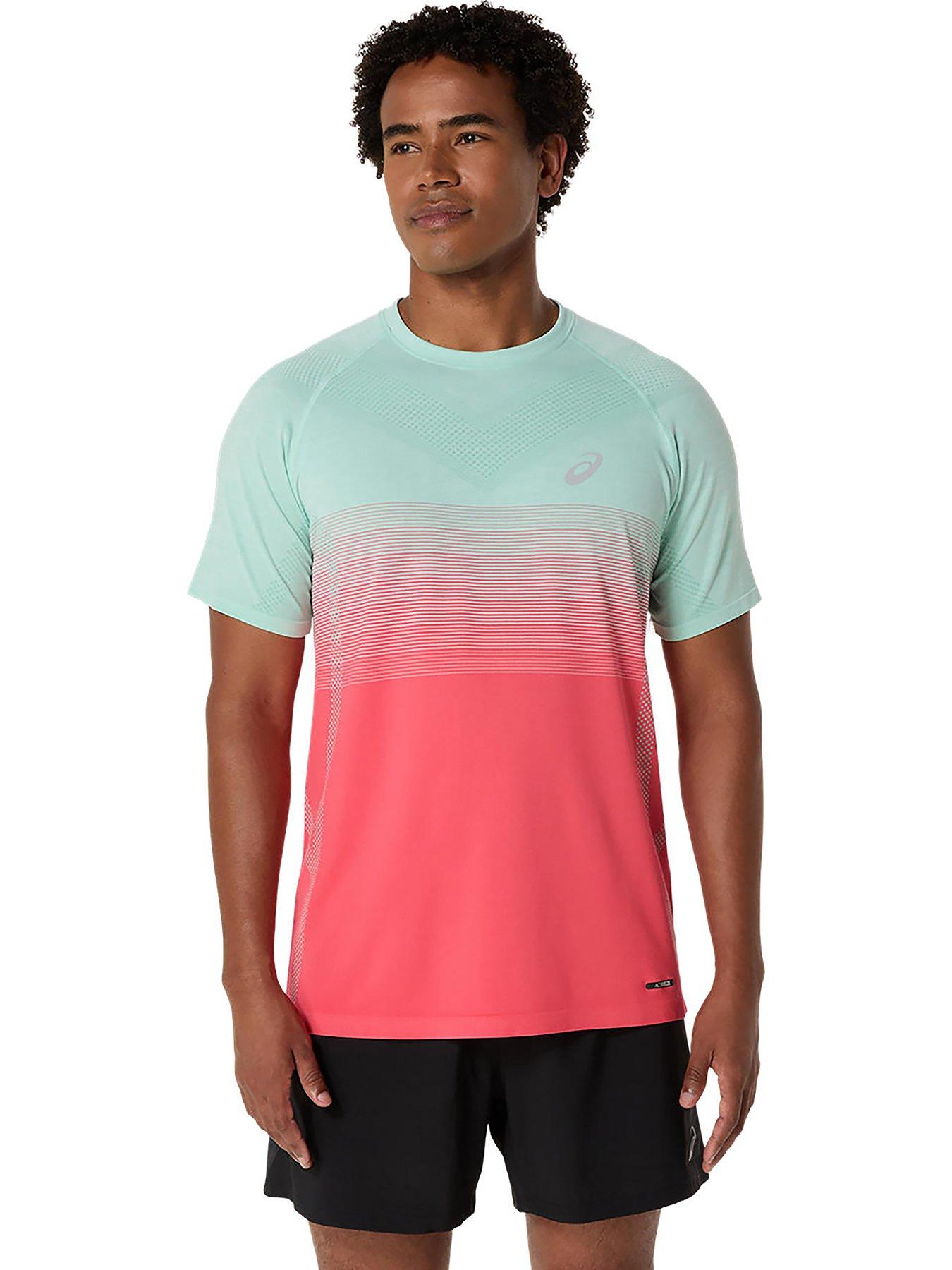 asics-mens-running-seamless-t-shirt-greenpink