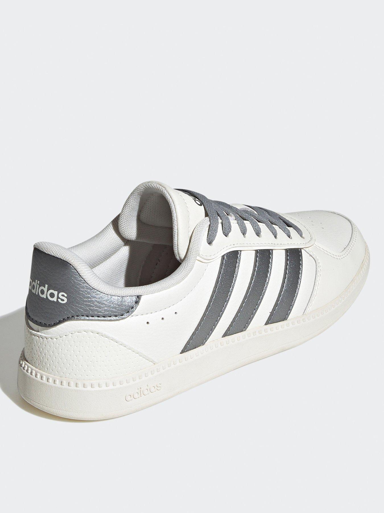 Image 3 of 8 of adidas Sportswear Womens Breaknet Sleek Trainers - White
