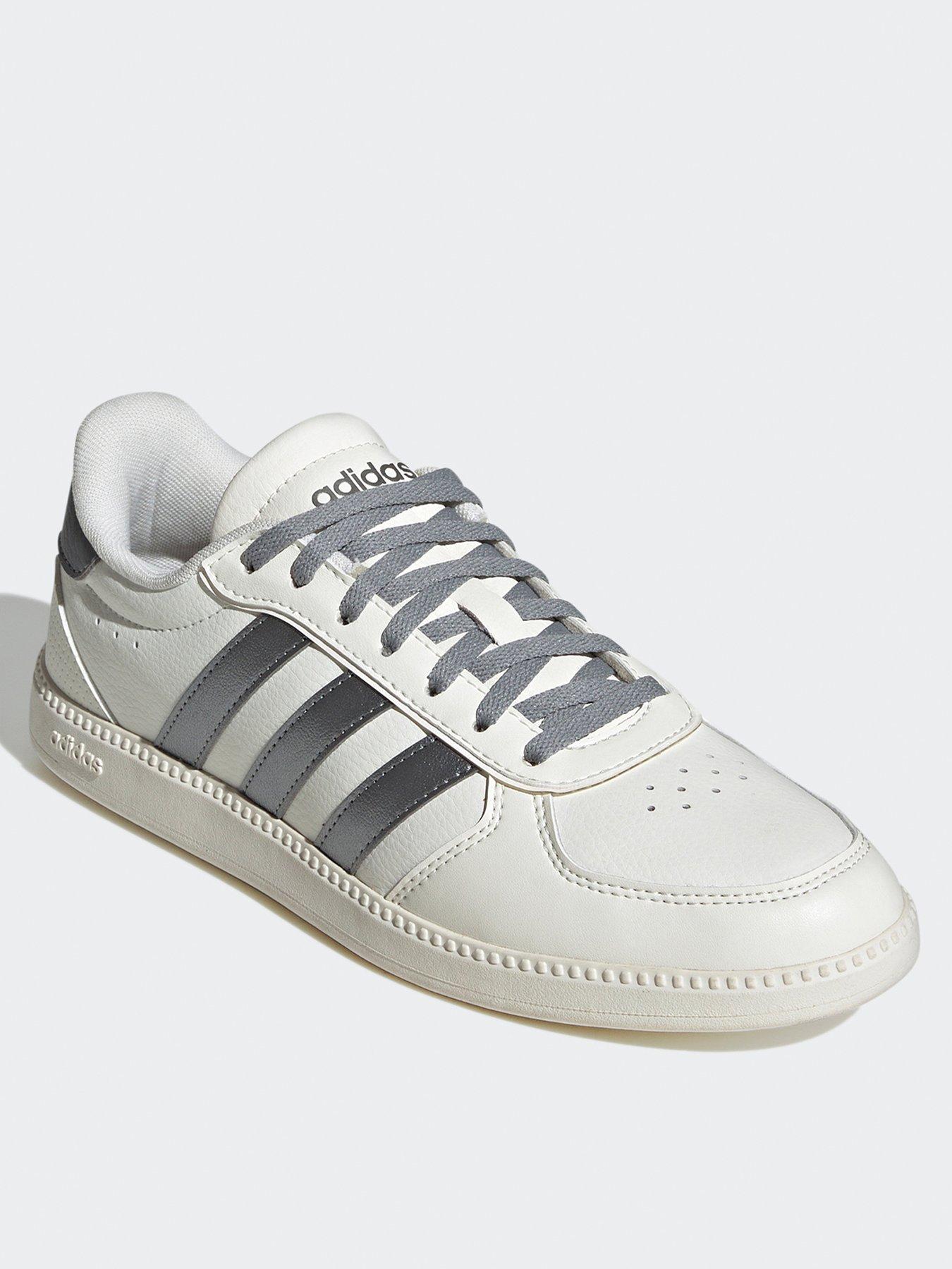 Image 4 of 8 of adidas Sportswear Womens Breaknet Sleek Trainers - White