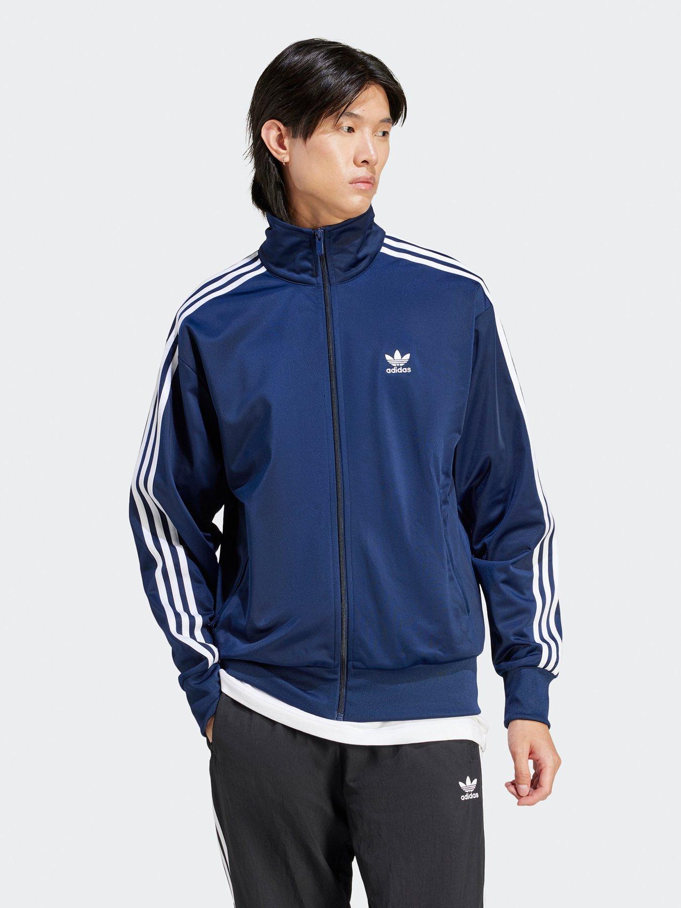 adidas Originals Mens Firebird Tracksuit Top - Navy