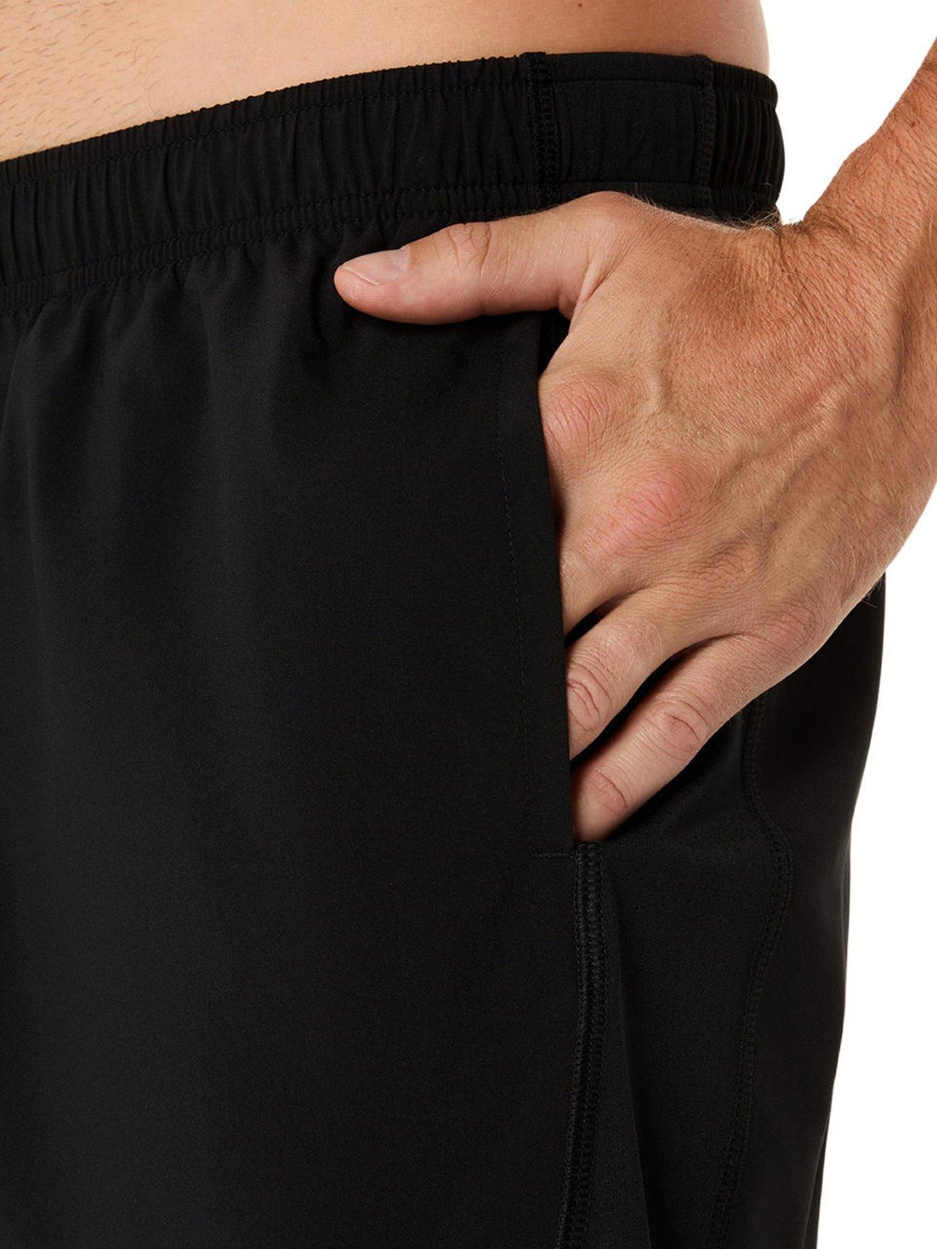Image 5 of 6 of Asics Mens Running Core 2-in-1 7inch Short - Black