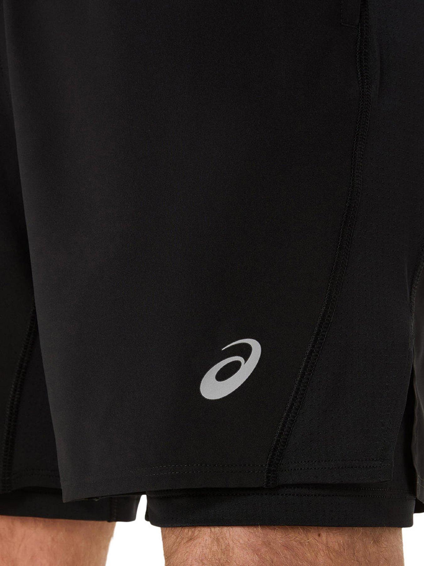 Image 6 of 6 of Asics Mens Running Core 2-in-1 7inch Short - Black
