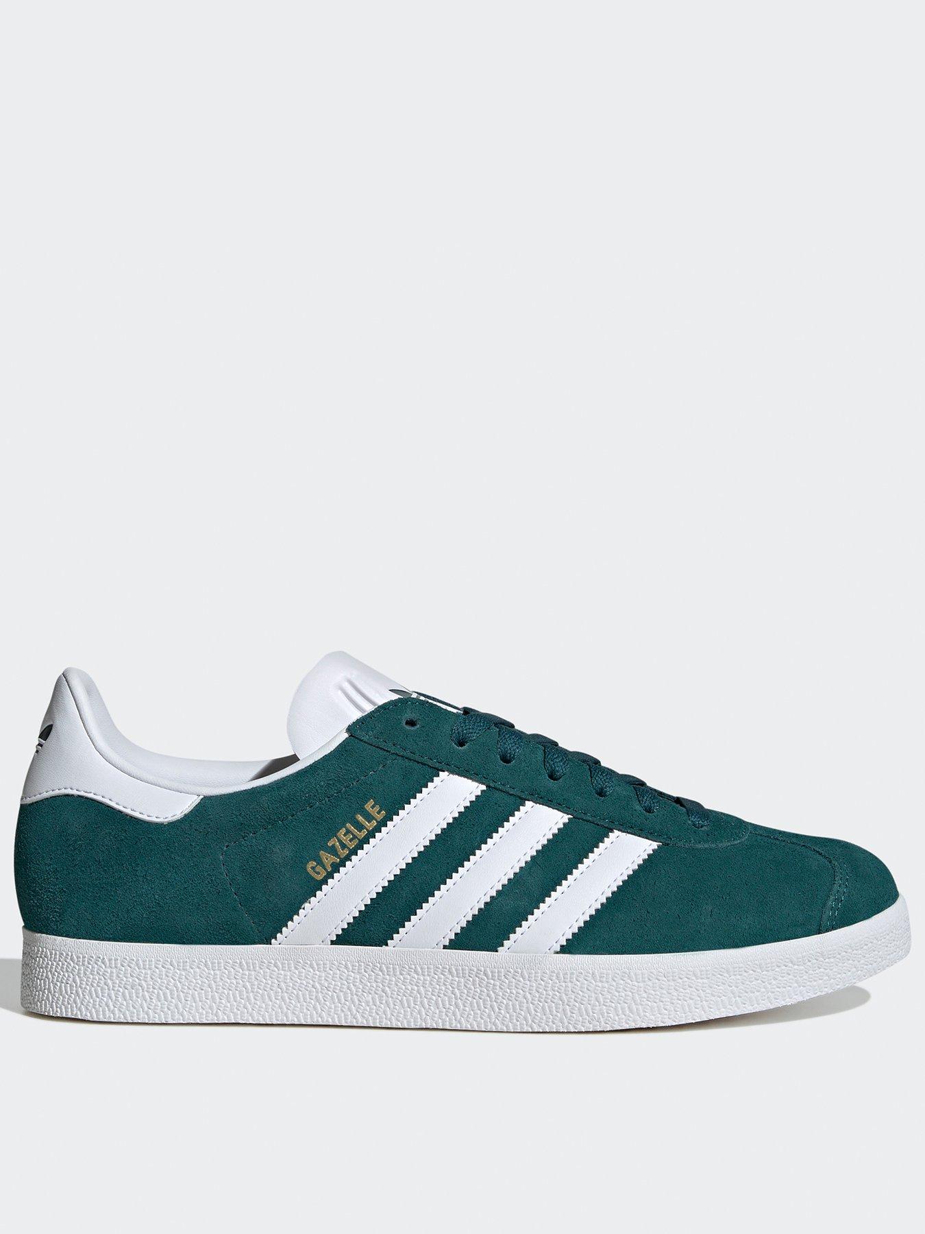 adidas-originals-mens-gazelle-trainers-greenfront