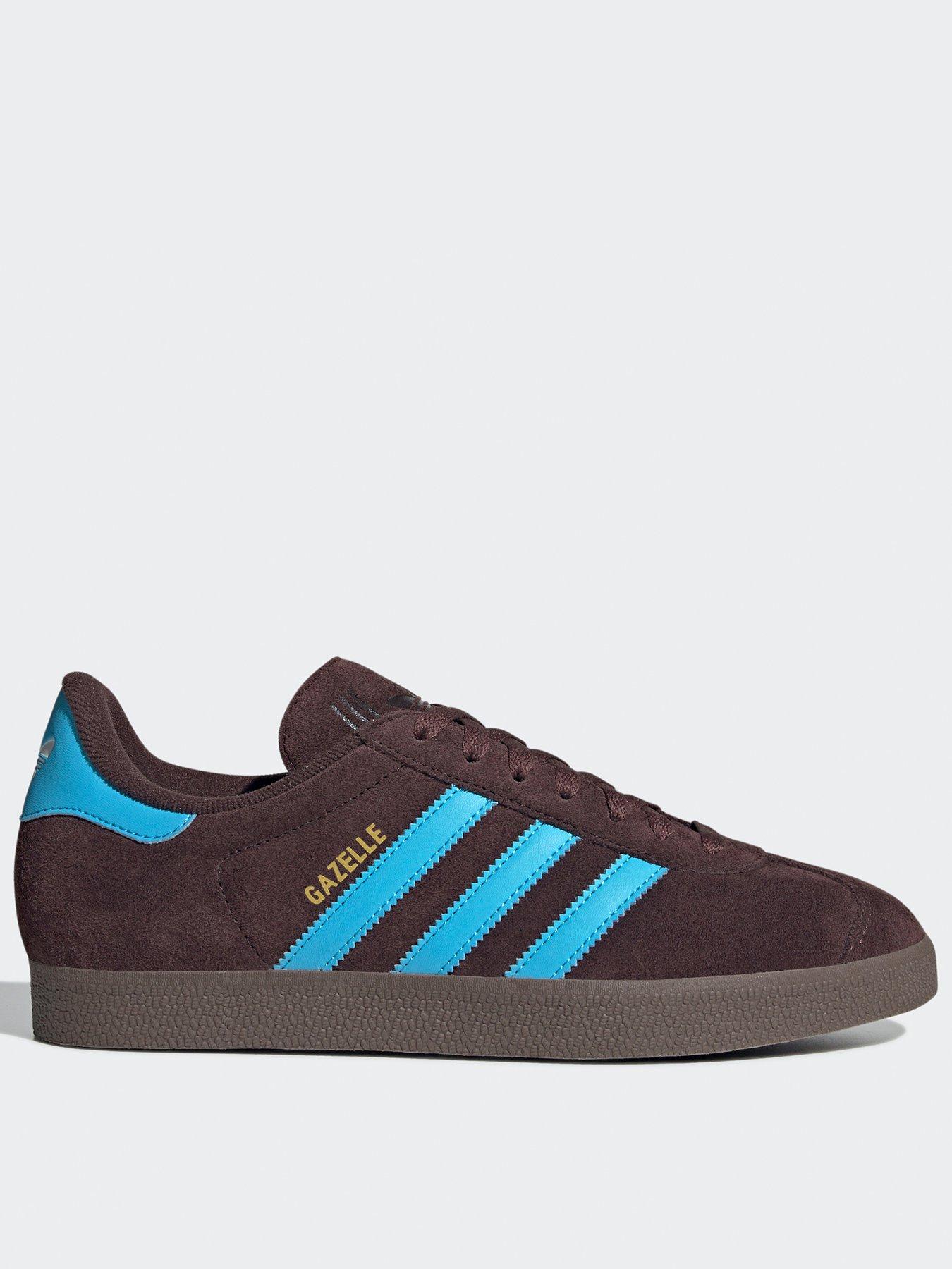 adidas-originals-mens-gazelle-trainers-brown