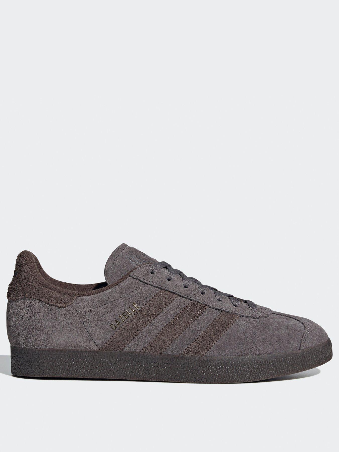 adidas-originals-mens-gazelle-trainers-brownstillFront