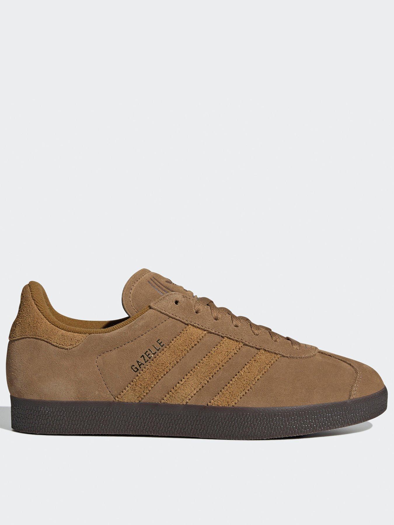 adidas-originals-mens-gazelle-trainers-brown