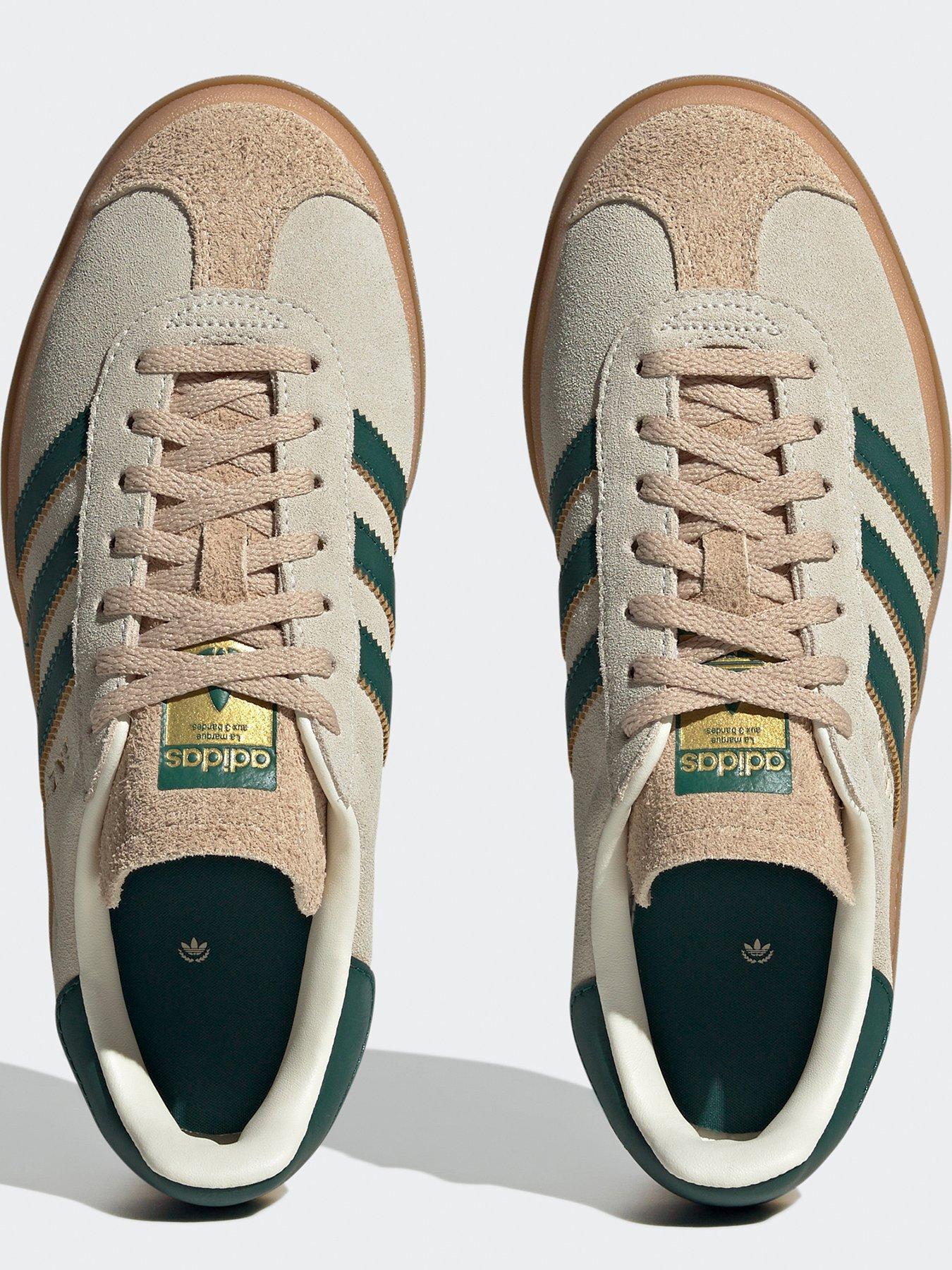 adidas gazelle silver green womens Adidas Gazelle main image 1