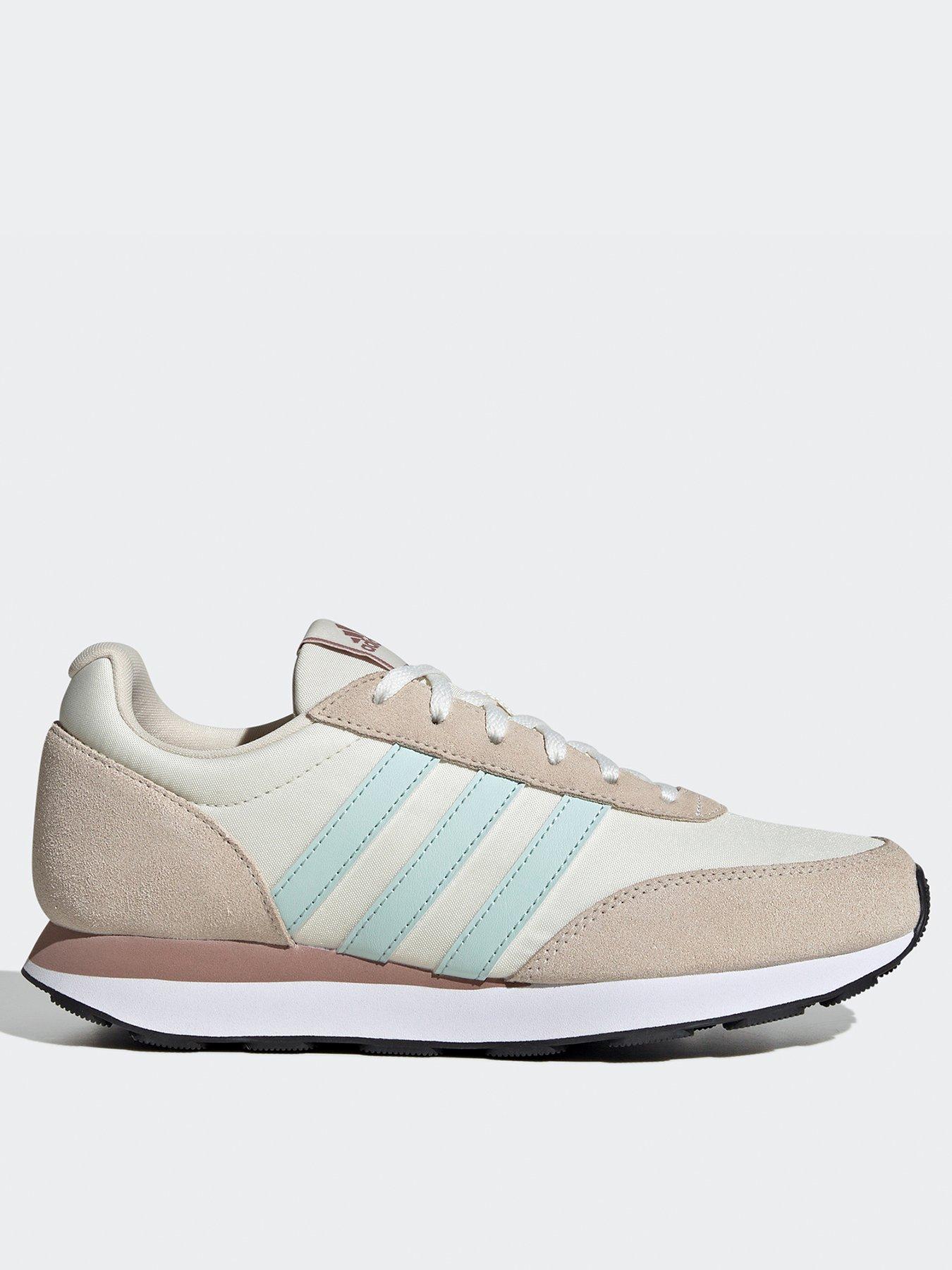 Image of adidas Sportswear Womens Run 60S 3.0 Trainers - Off White/Halo Mint/Wonder White