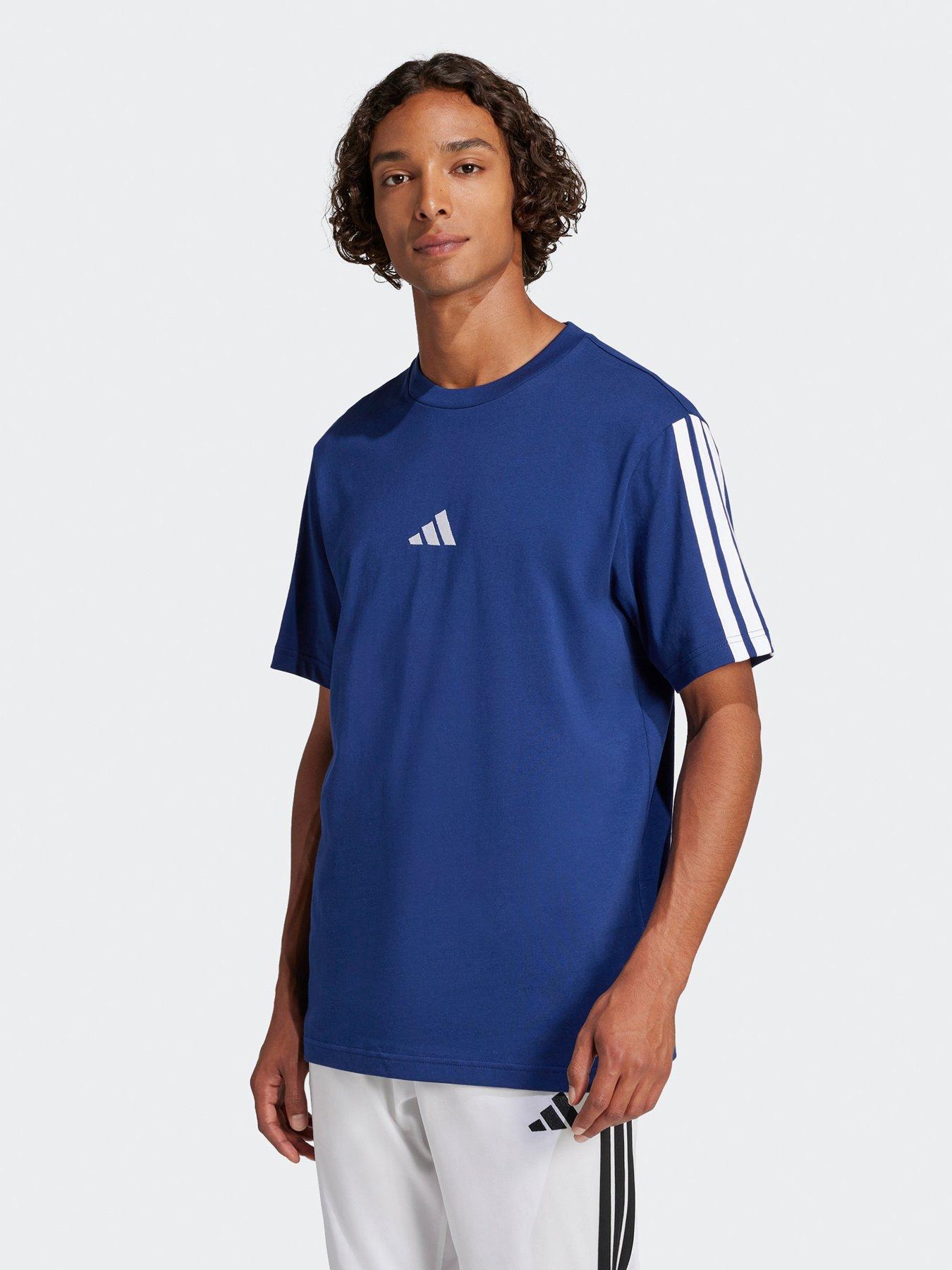 adidas-sportswear-mens-essentials-3-stripe-single-jersey-t-shirt-blue