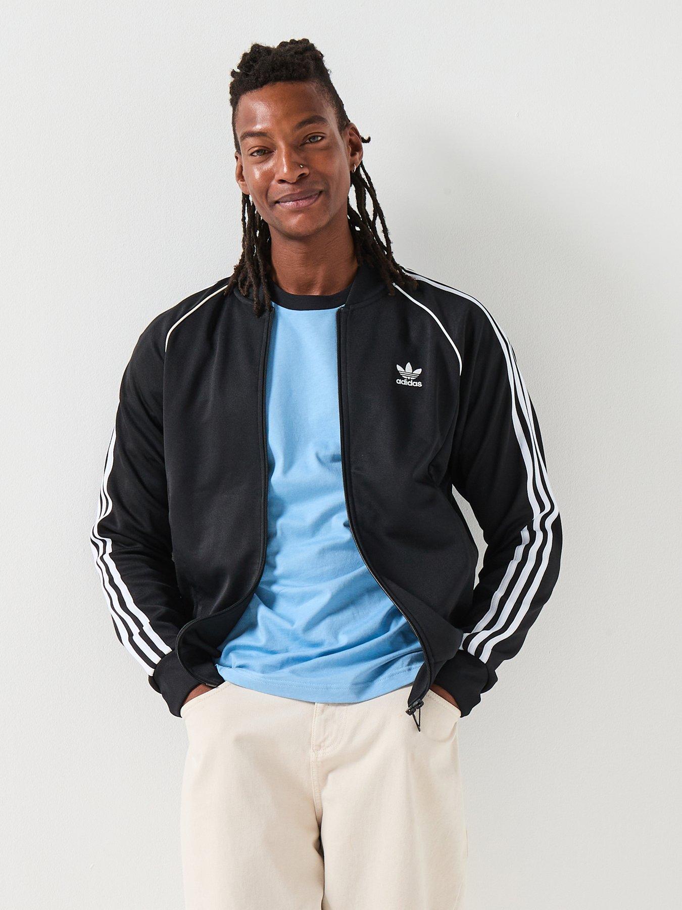 adidas-originals-mens-3-stripe-full-zip-top-black