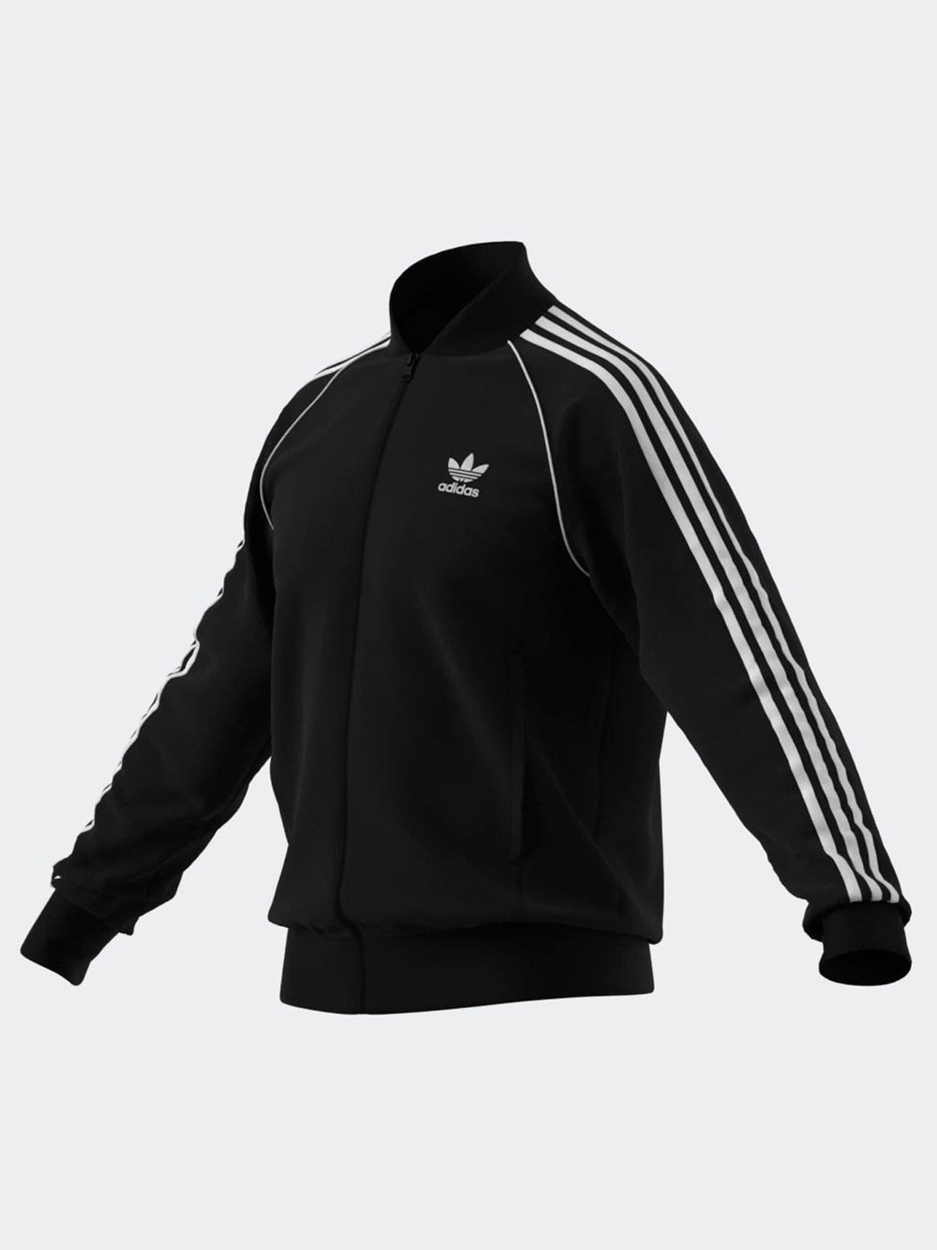 adidas-originals-mens-3-stripe-full-zip-top-blackdetail