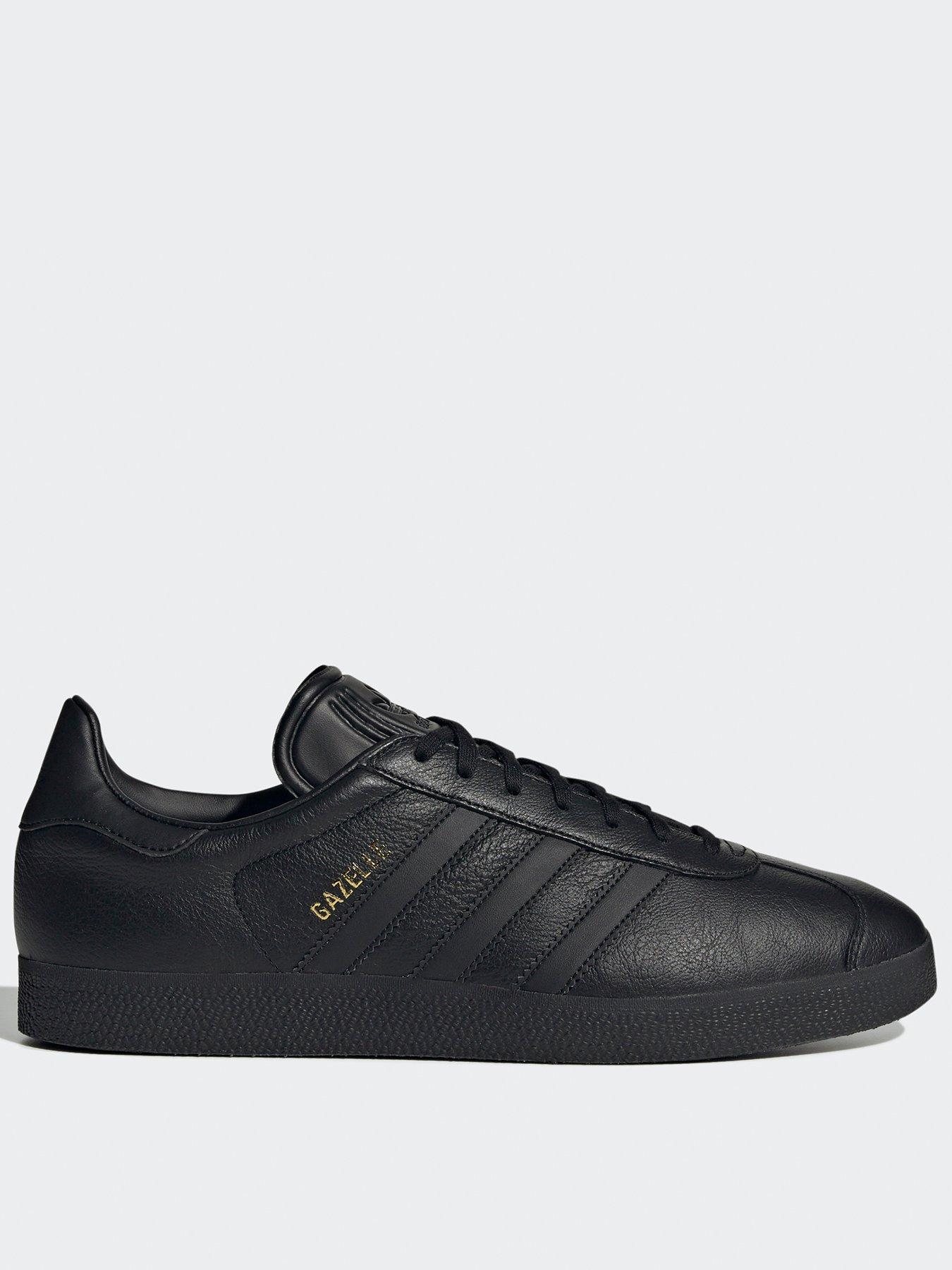 Image of adidas Originals Unisex Gazelle Trainers - Black