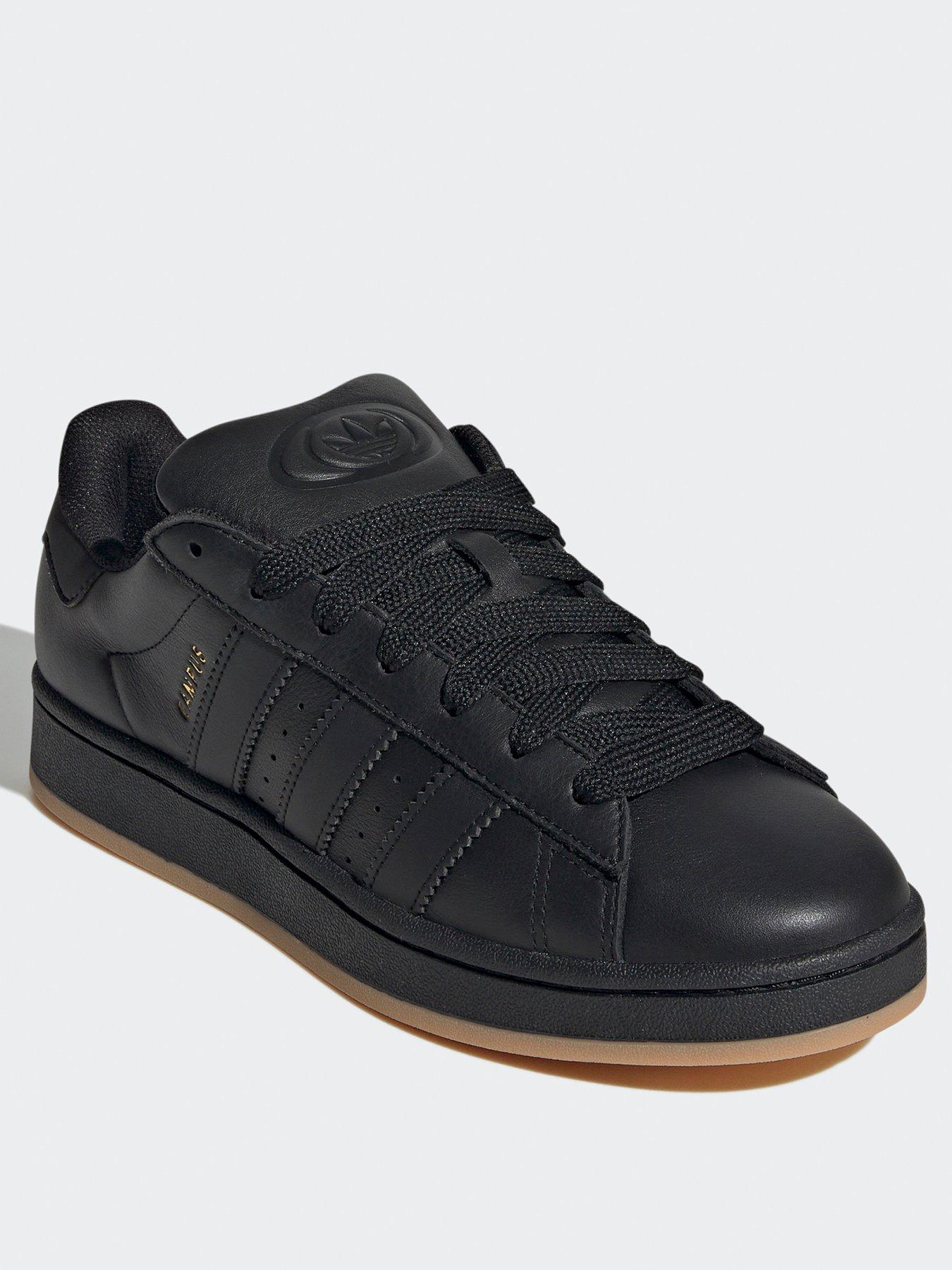 adidas-originals-unisex-campus-00s-trainers-blackstillFront