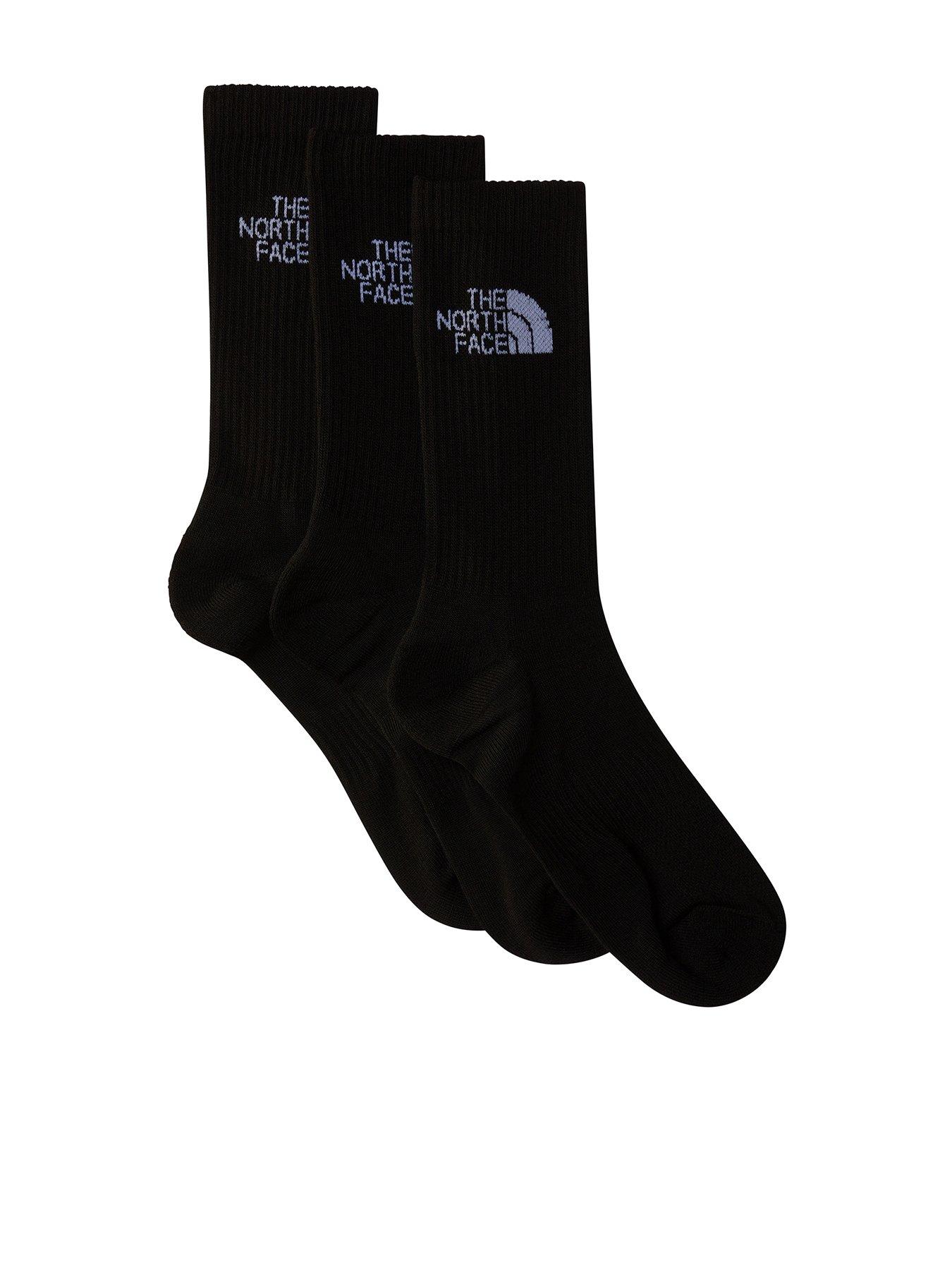 Image 1 of 4 of THE NORTH FACE Multi Sport Crew Sock 3 Pack - Black