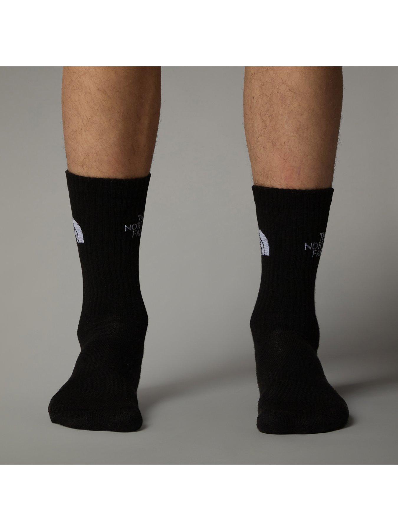 Image 2 of 4 of THE NORTH FACE Multi Sport Crew Sock 3 Pack - Black