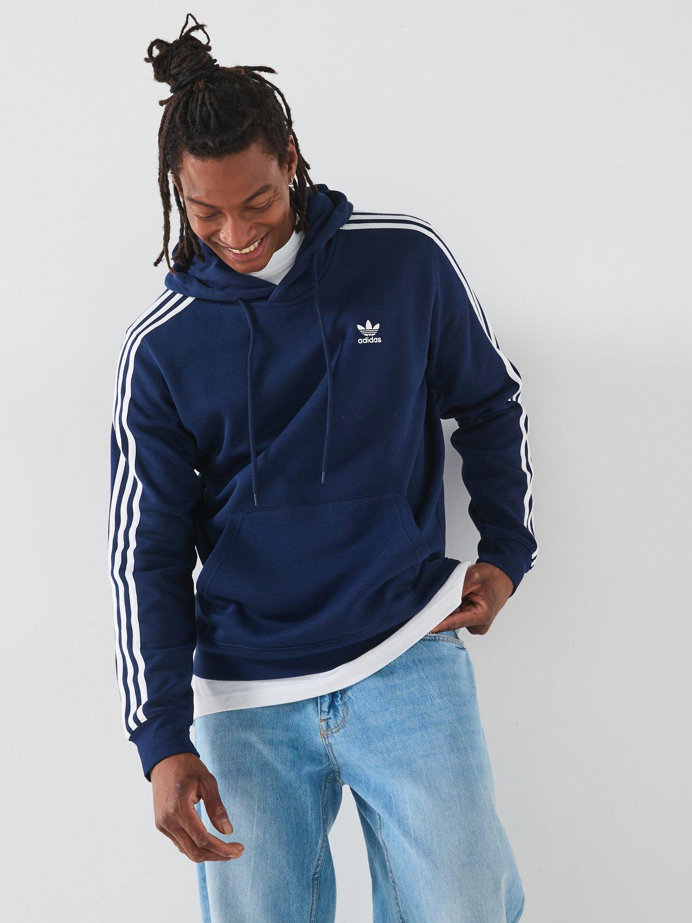 Navy adidas hoodie mens online