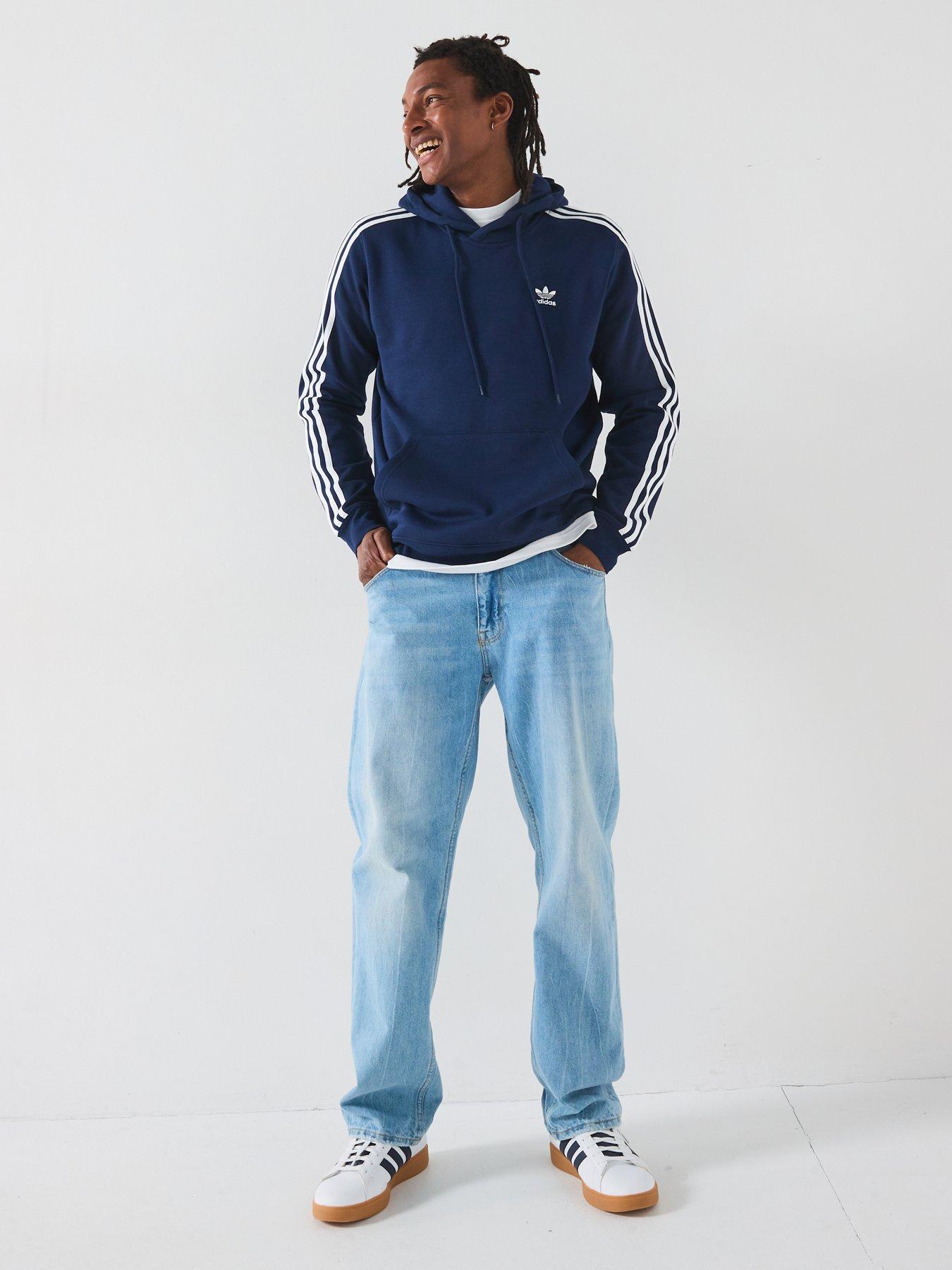 adidas-originals-mens-3-stripe-overhead-hoodie-navyback