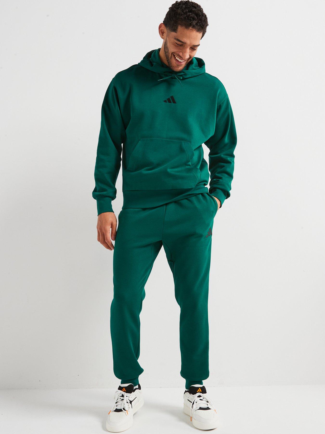 adidas-sportswear-mens-essentials-feelcozy-fleece-hoodie-greenback