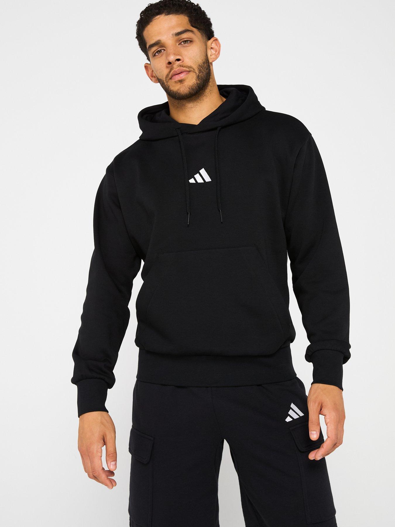adidas-sportswear-mens-essentials-feelcozy-hoodie-blackdetail