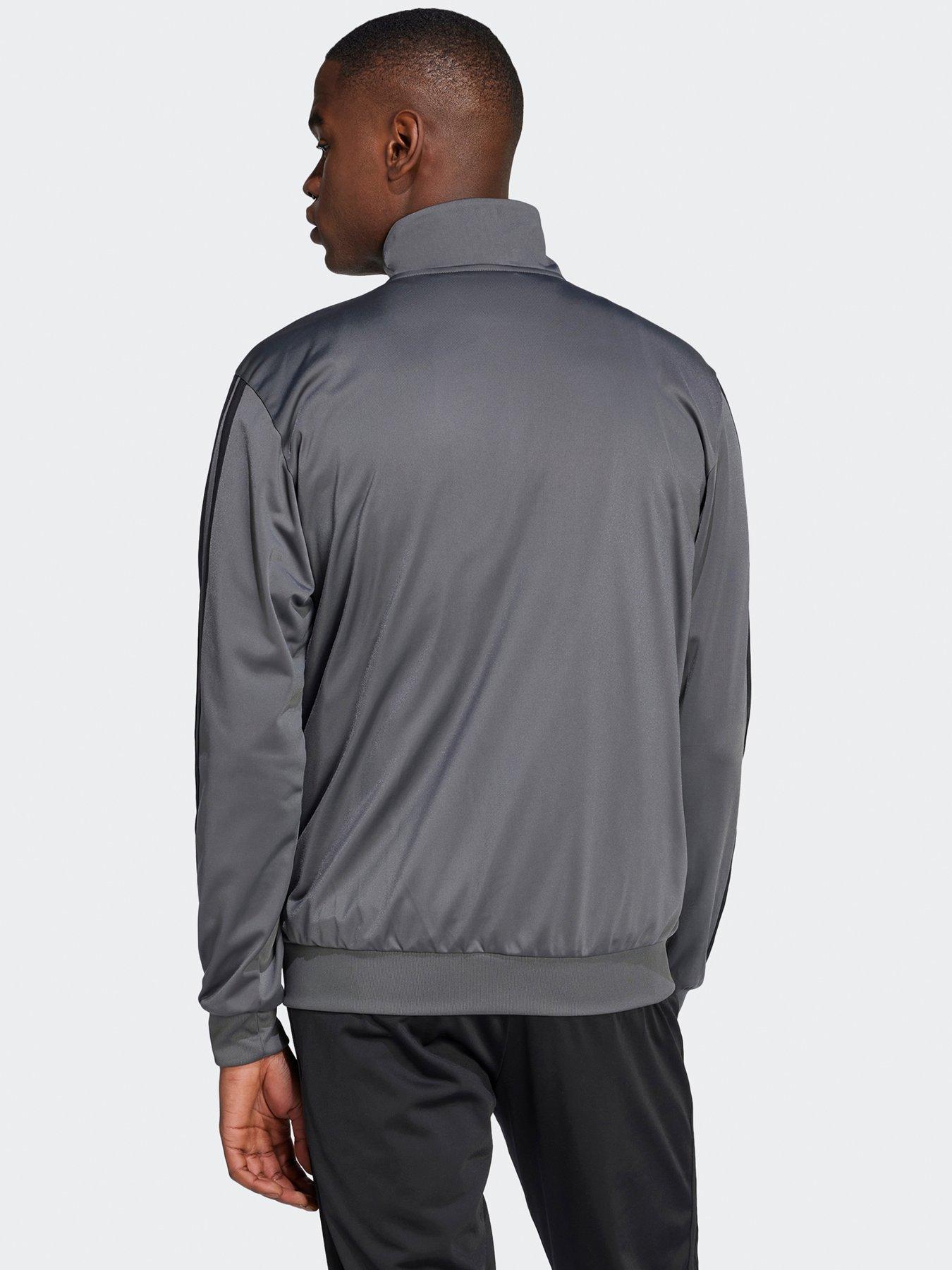 adidas-sportswear-mens-3-stripe-tricot-regular-track-jacket-dark-greystillFront