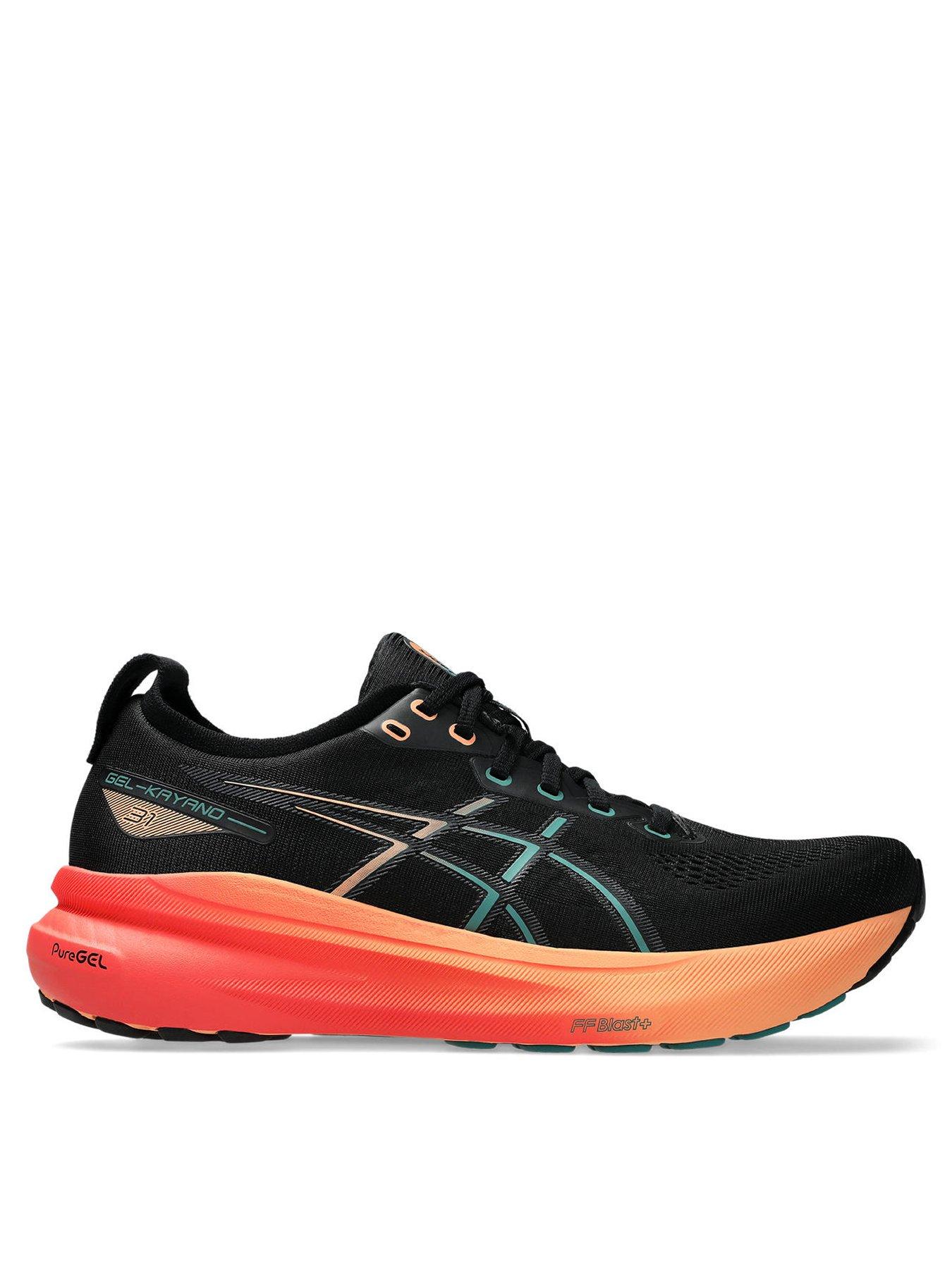 Image of Asics Mens Running Gel-Kayano 31 Trainers - Orange - Black