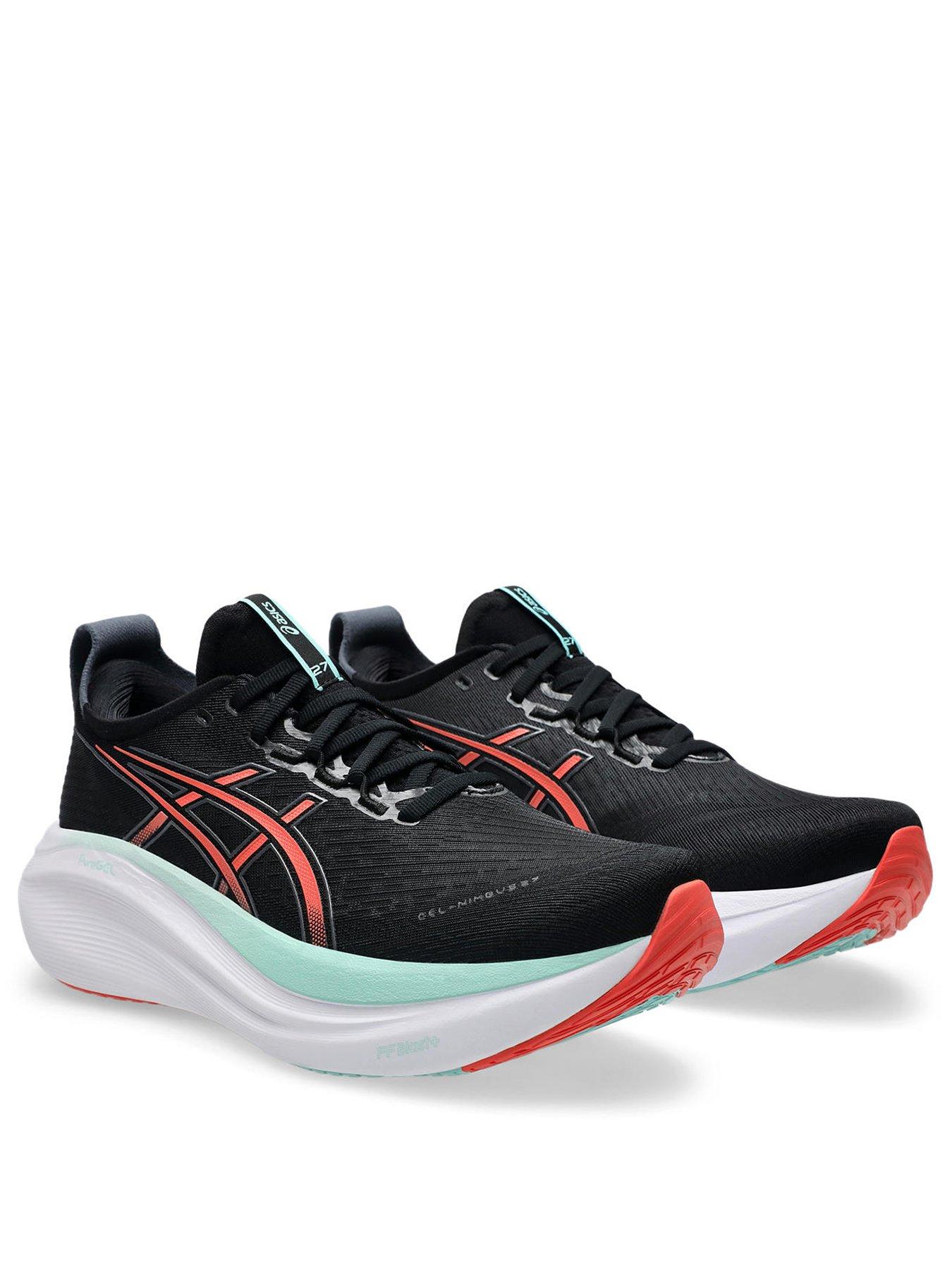 Image 2 of 3 of Asics Mens Running Gel-Nimbus 27 Trainers - Black