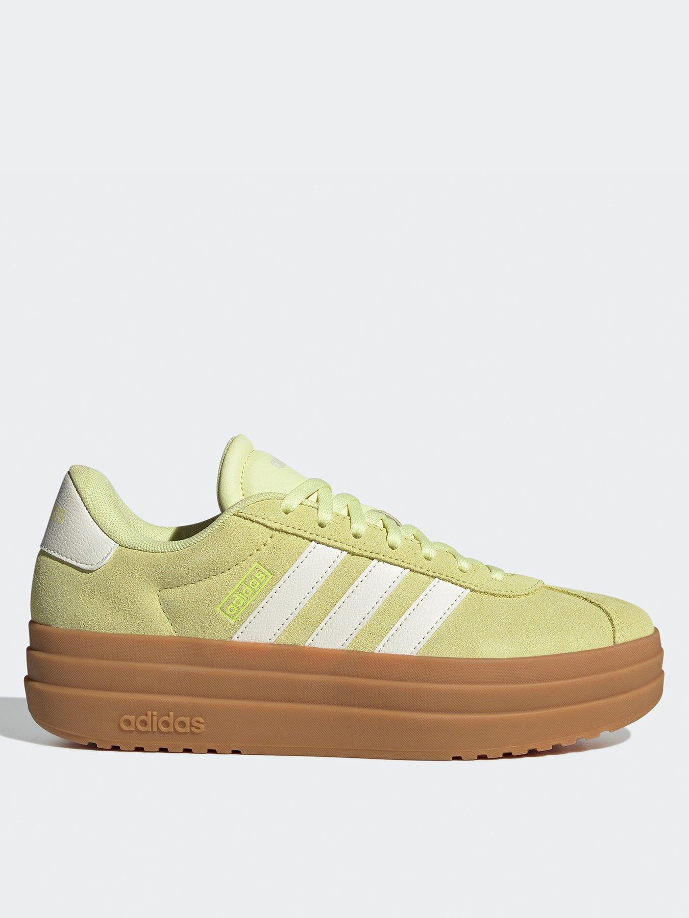 undefined Womens Vl Court Bold Trainers - Ice Yellow/Off White/Lucid Lem