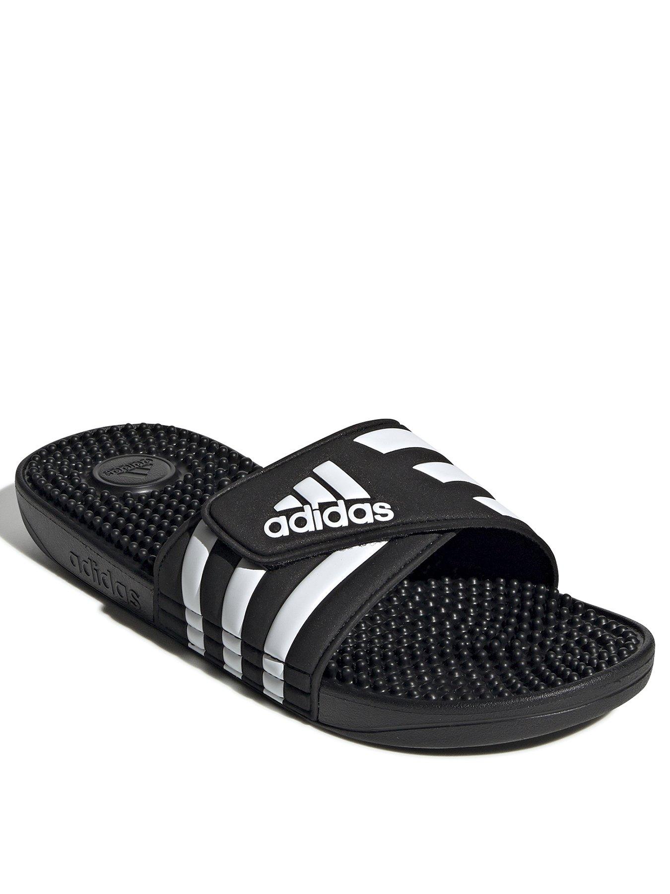 Image 2 of 6 of adidas Sportswear Mens Adissage Sliders - Black