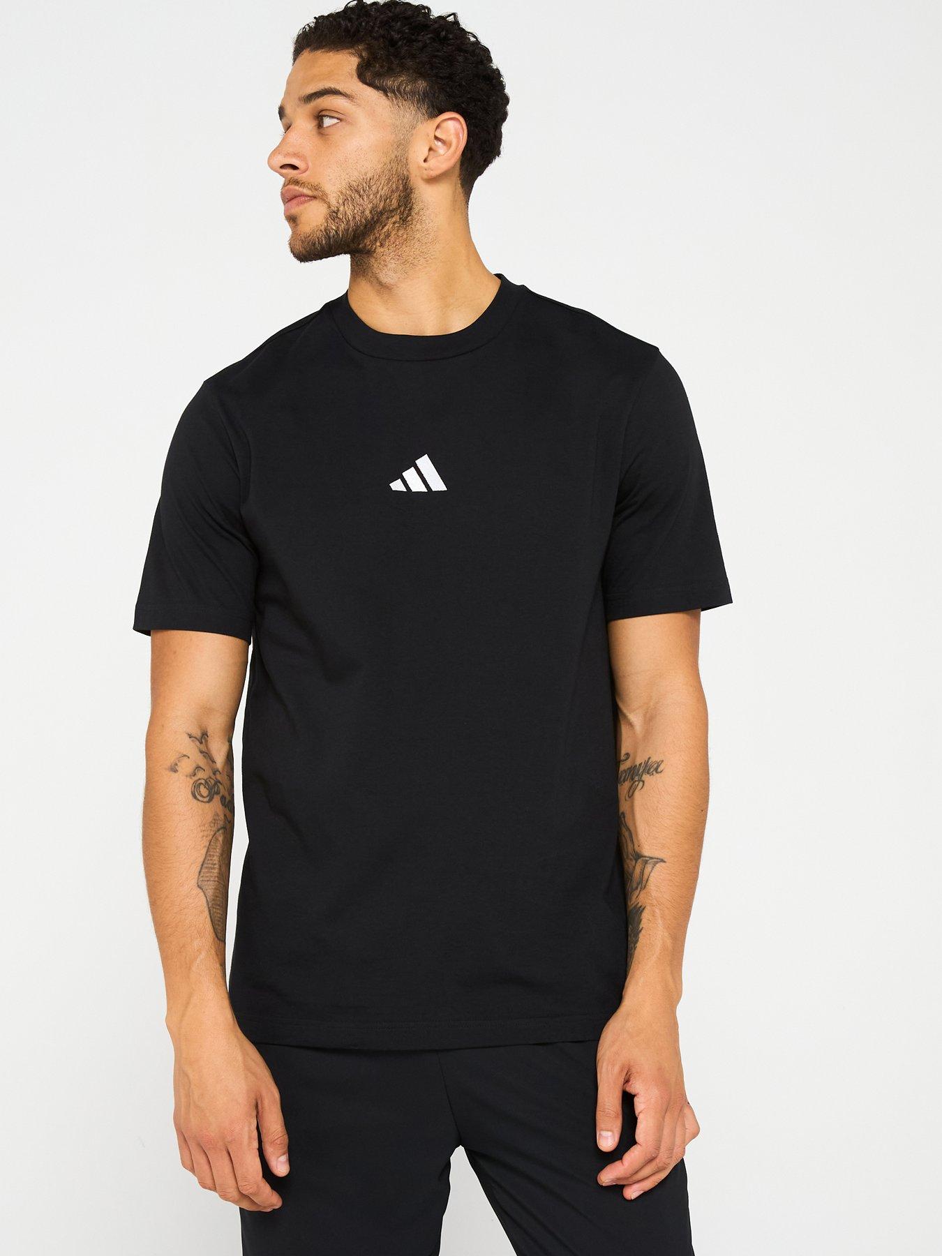 adidas-sportswear-mens-essentials-small-logo-single-tee-black