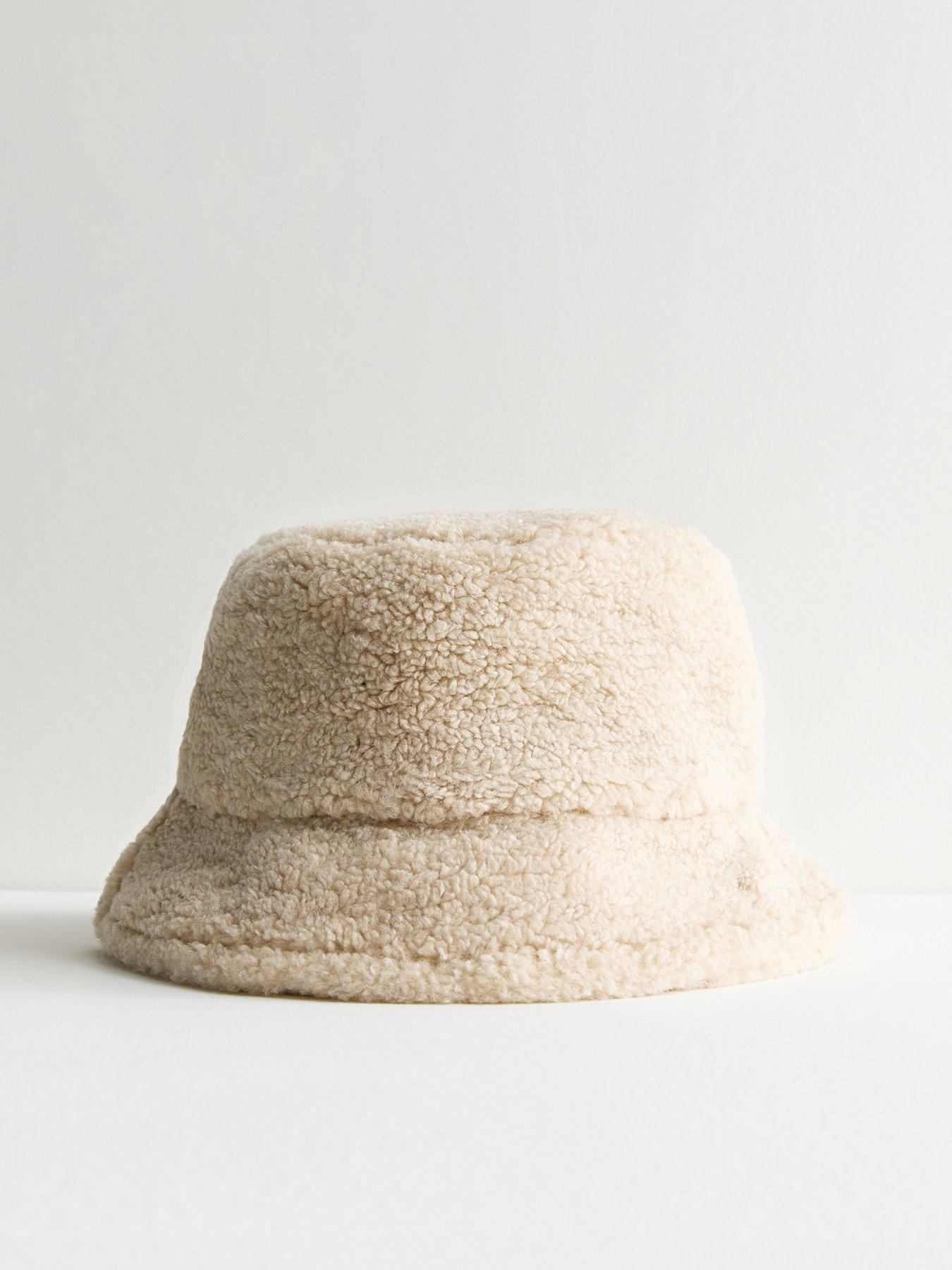 new-look-cream-borg-bucket-hatfront