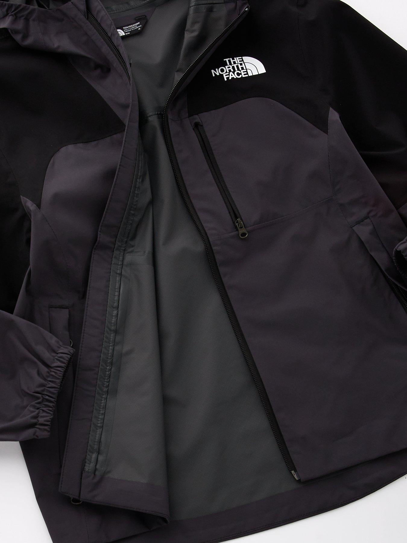 Image 3 of 4 of THE NORTH FACE Teen Hike Packable Shell Jacket - Black