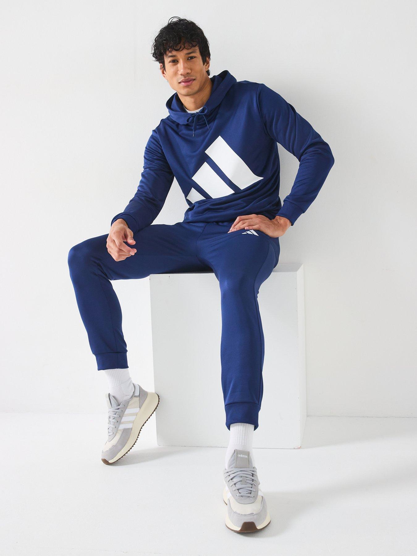 adidas-sportswear-mens-sportswear-french-terry-hooded-tracksuit-bluedetail