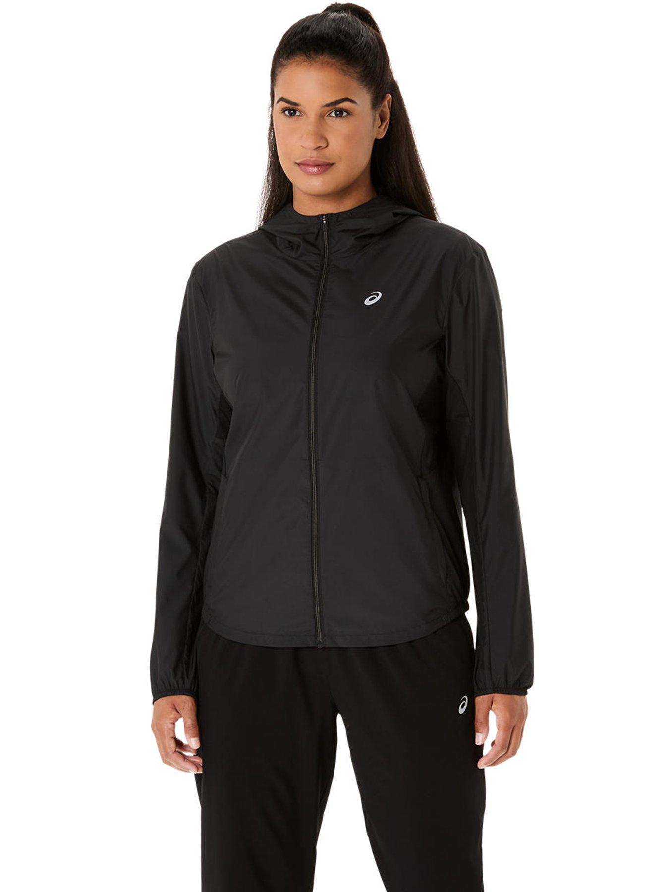 Image 1 of 6 of Asics Womens Running Core Jacket - Black