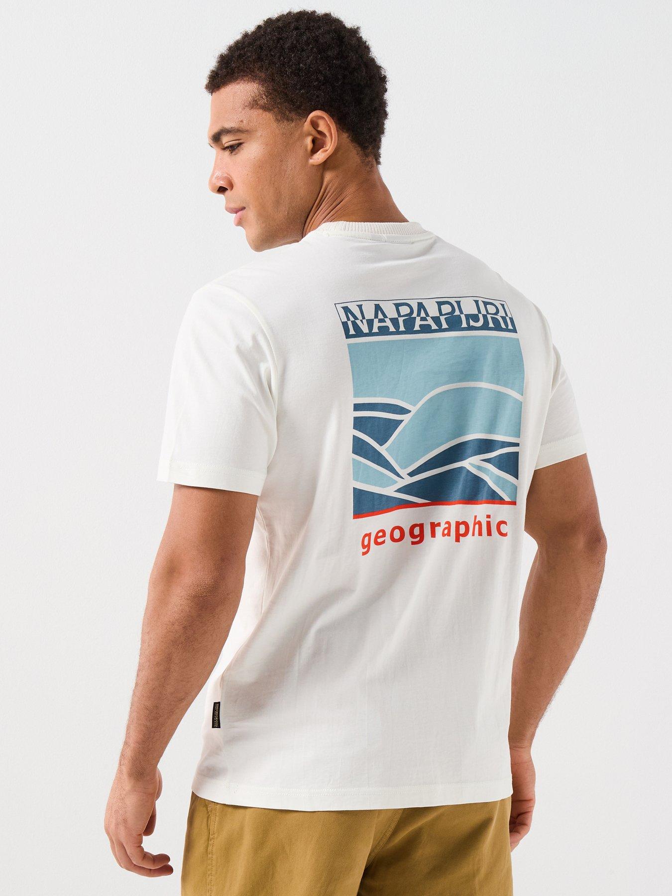 NAPAPIJRI Mens Sovana T-Shirt - White