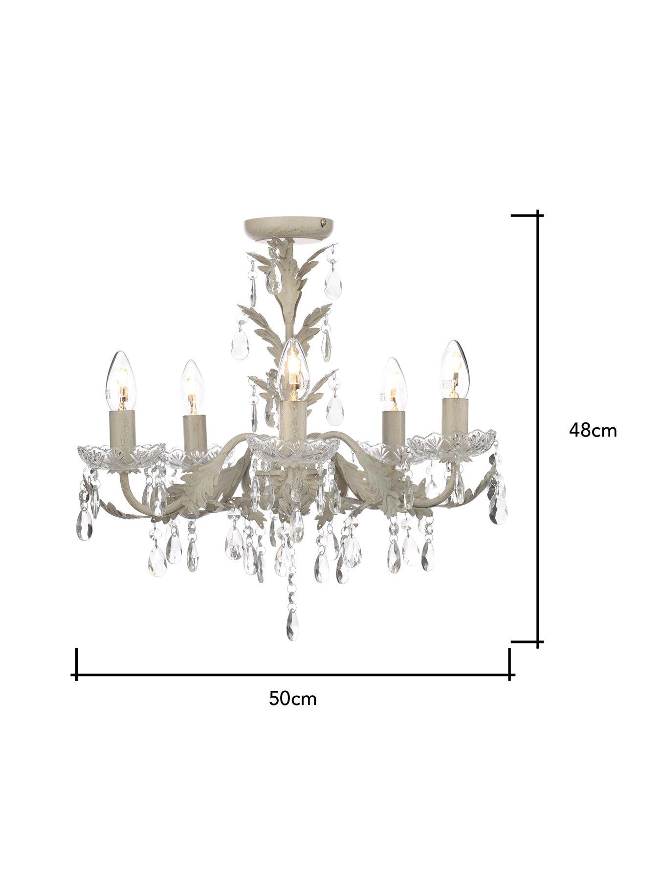 bhs-paisley-5-light-flush-chandelier-creamdetail