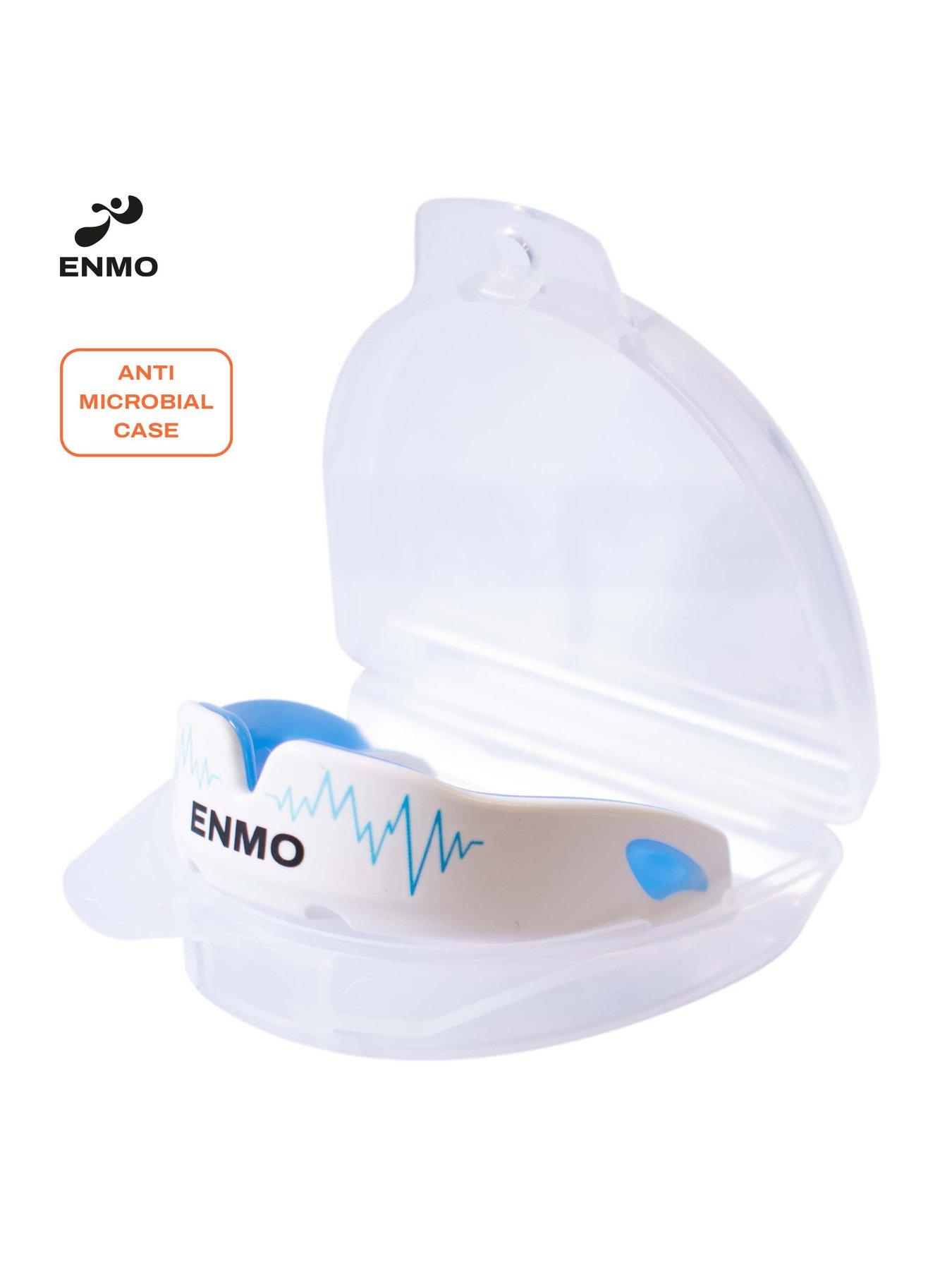 Image 2 of 8 of Enmo Maxilla Pro Mouthguard - White/Blue