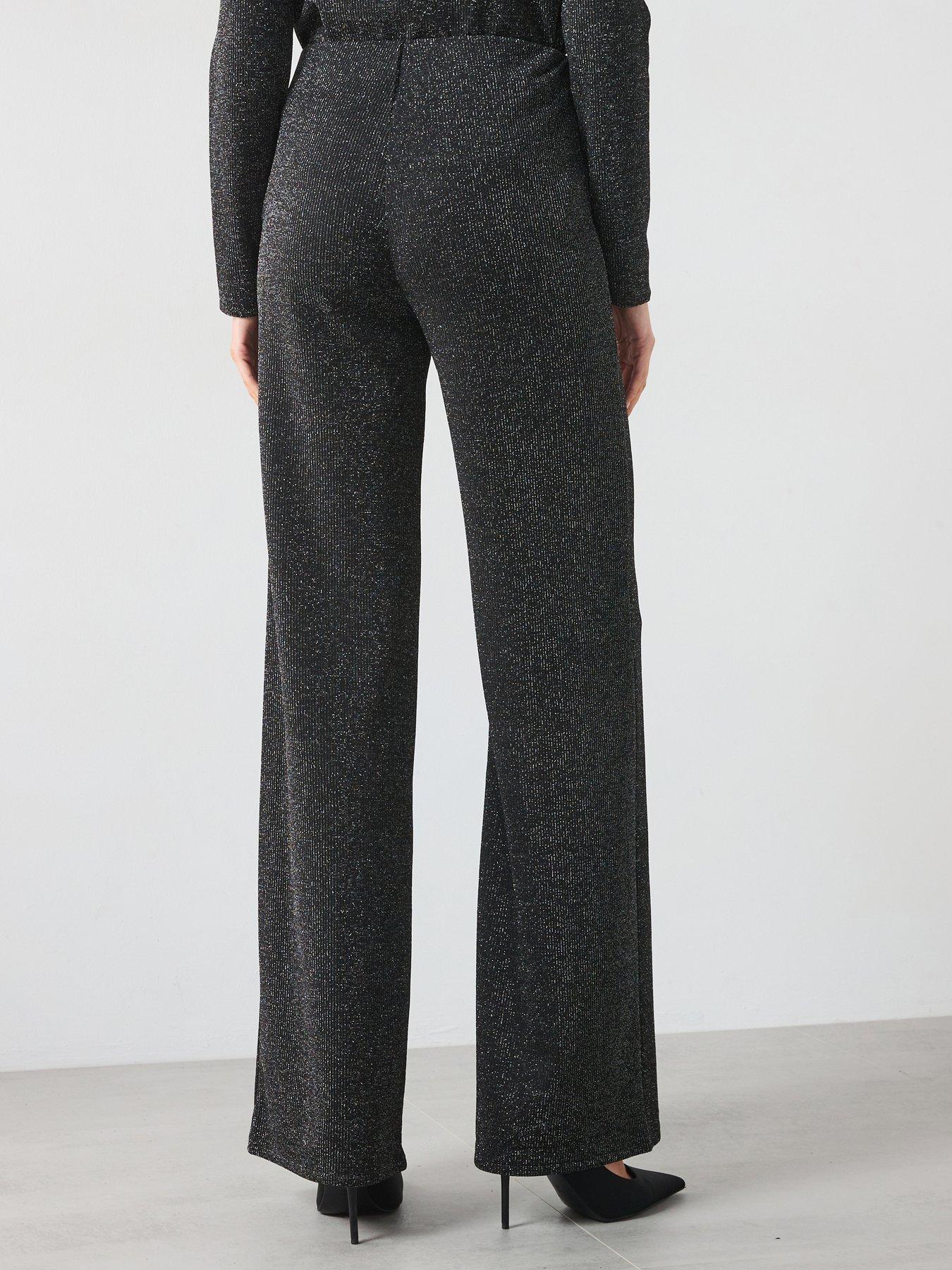 mango-lurex-flared-trousers-greystillFront