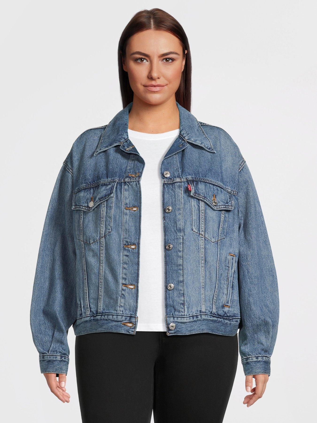 Image 1 of 6 of Levi's Plus 90s Trucker Jacket (plus Size) - Turning Heads