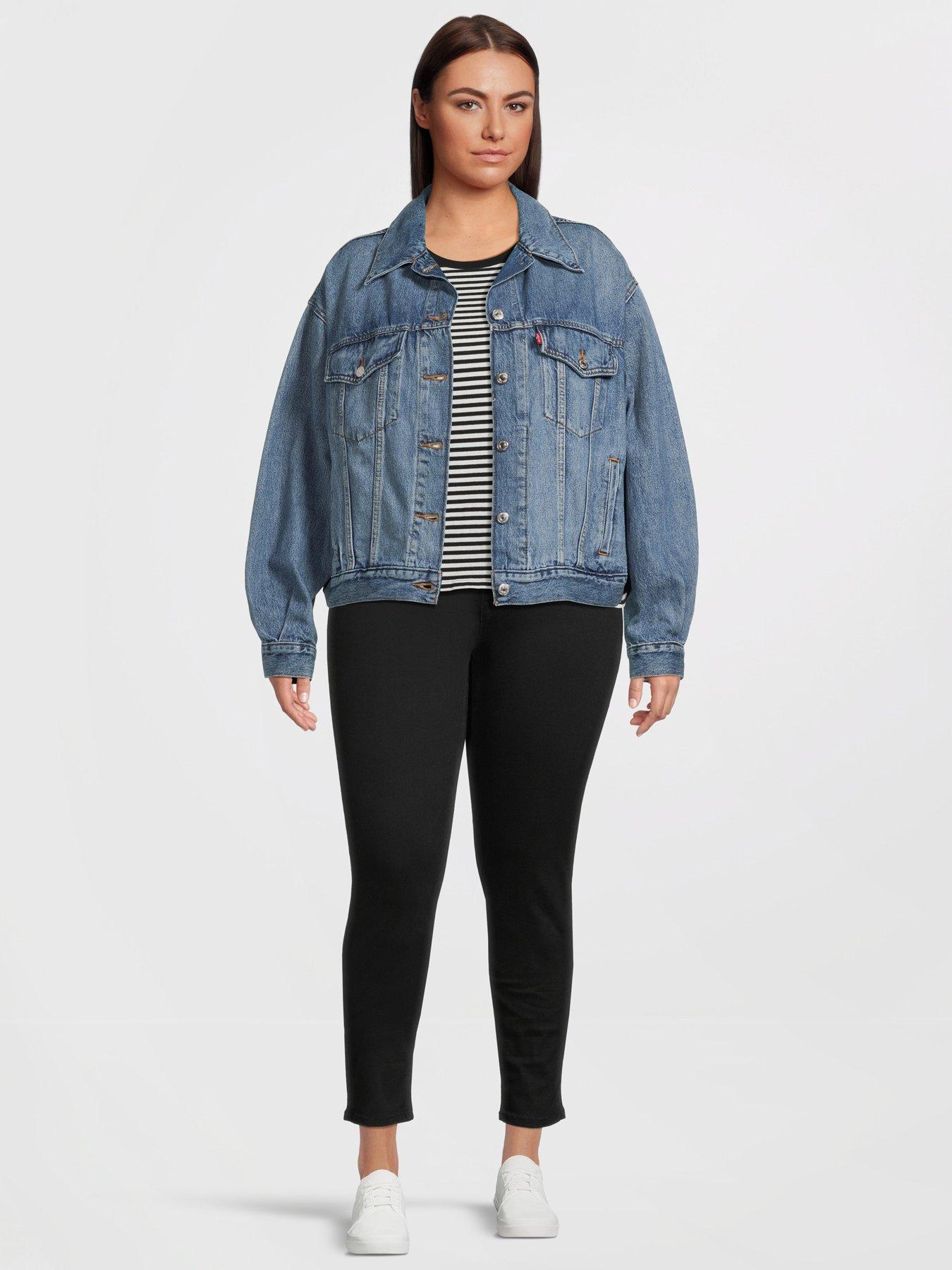 Image 3 of 6 of Levi's Plus 90s Trucker Jacket (plus Size) - Turning Heads